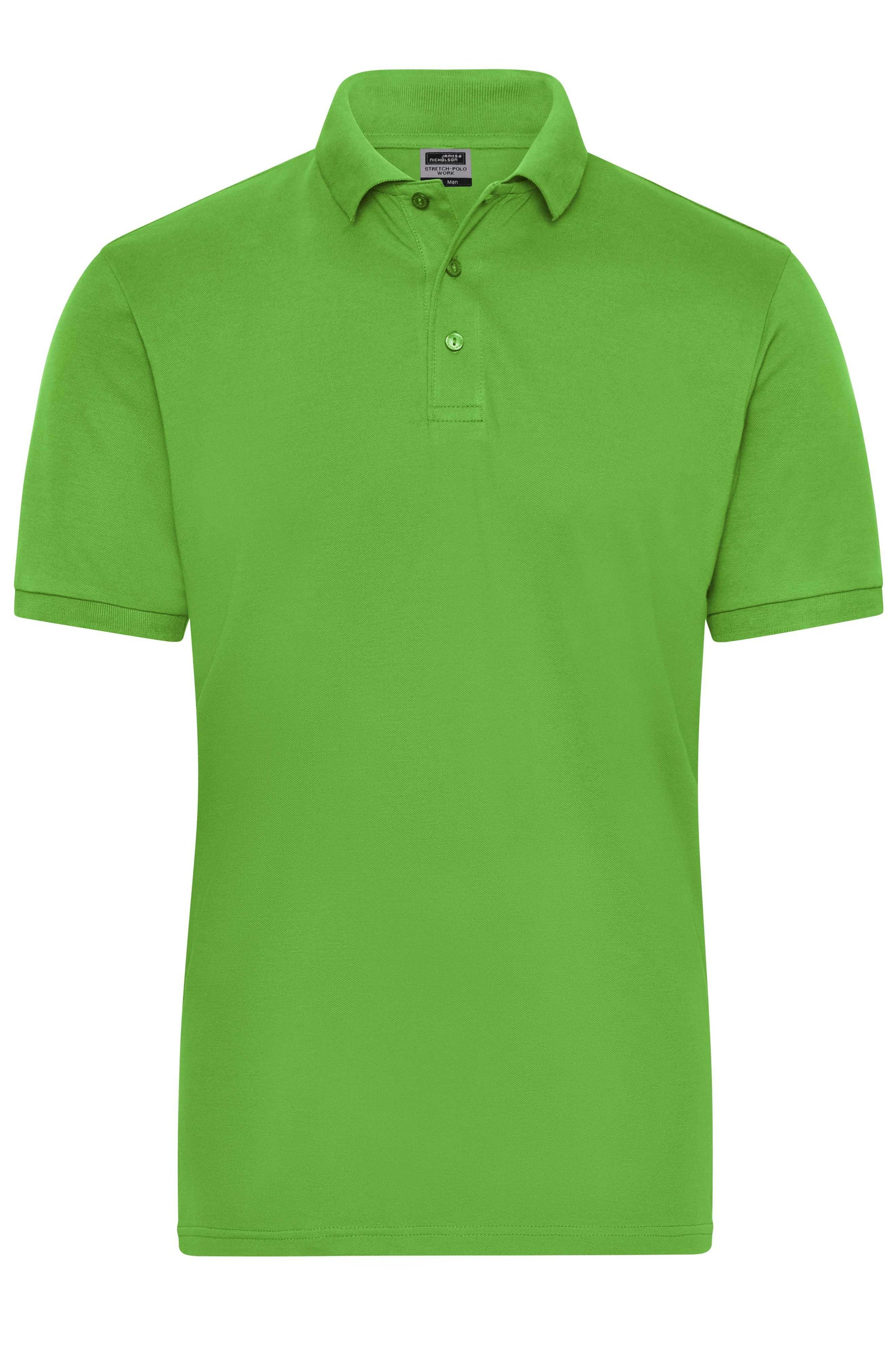 Men's BIO Stretch-Polo Work - SOLID - OCS Blended