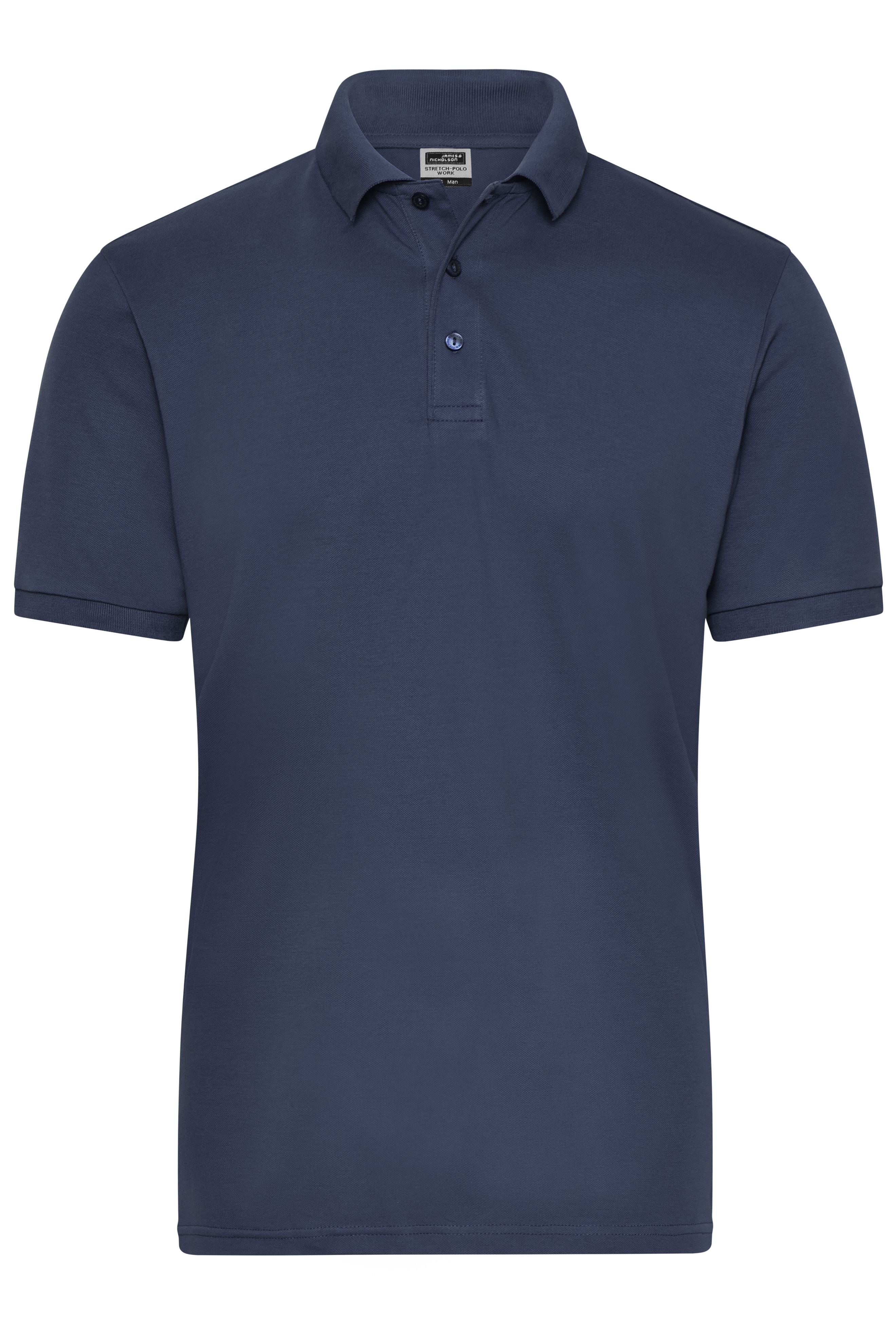 Men's BIO Stretch-Polo Work - SOLID - OCS Blended