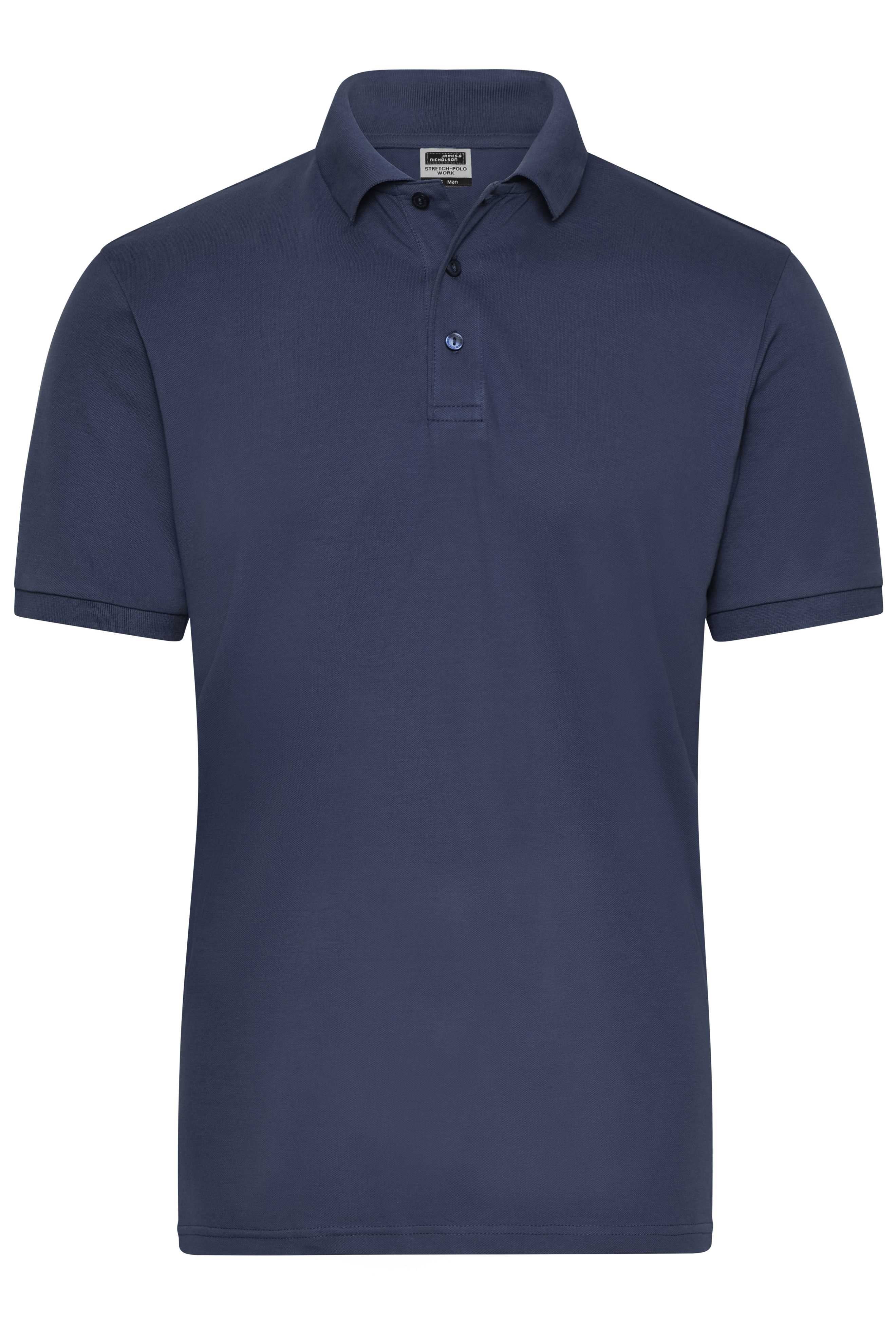 Men's BIO Stretch-Polo Work - SOLID - OCS Blended