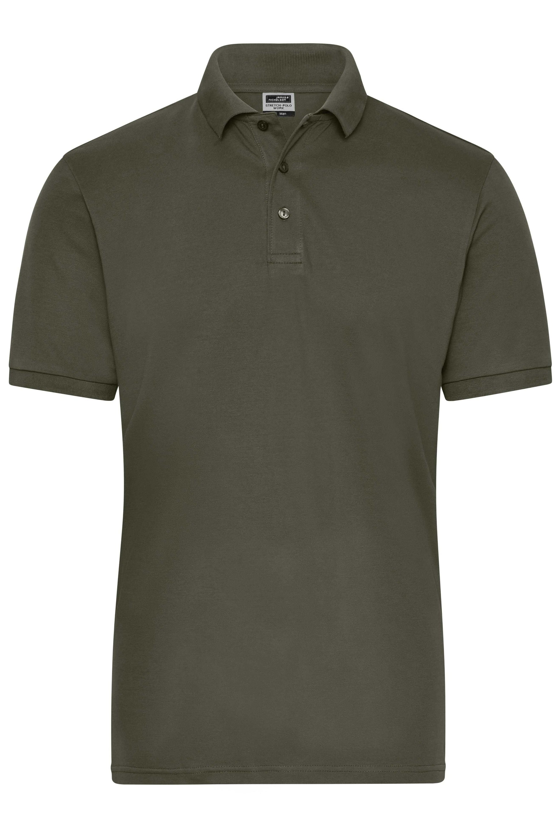 Men's BIO Stretch-Polo Work - SOLID - OCS Blended