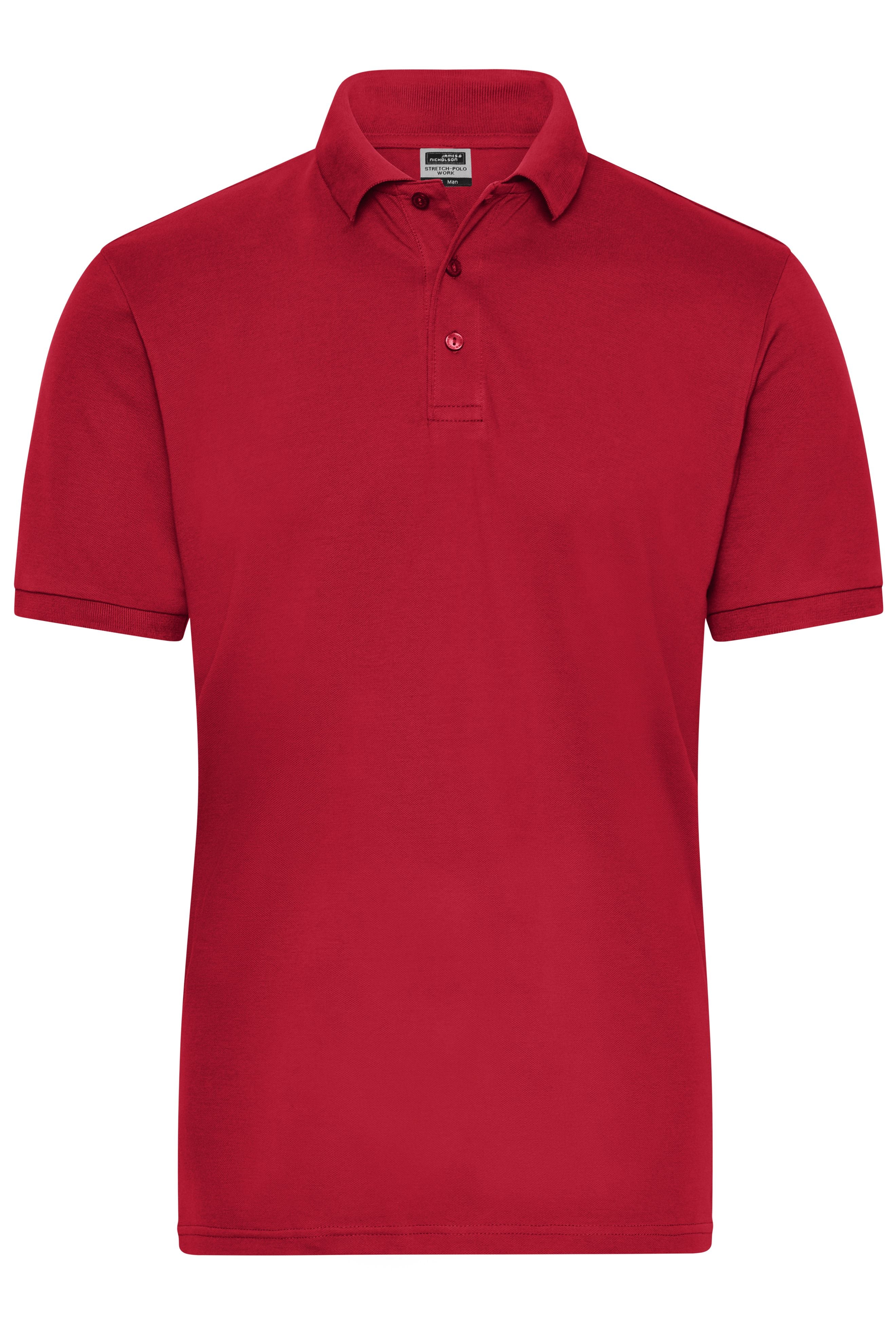 Men's BIO Stretch-Polo Work - SOLID - OCS Blended
