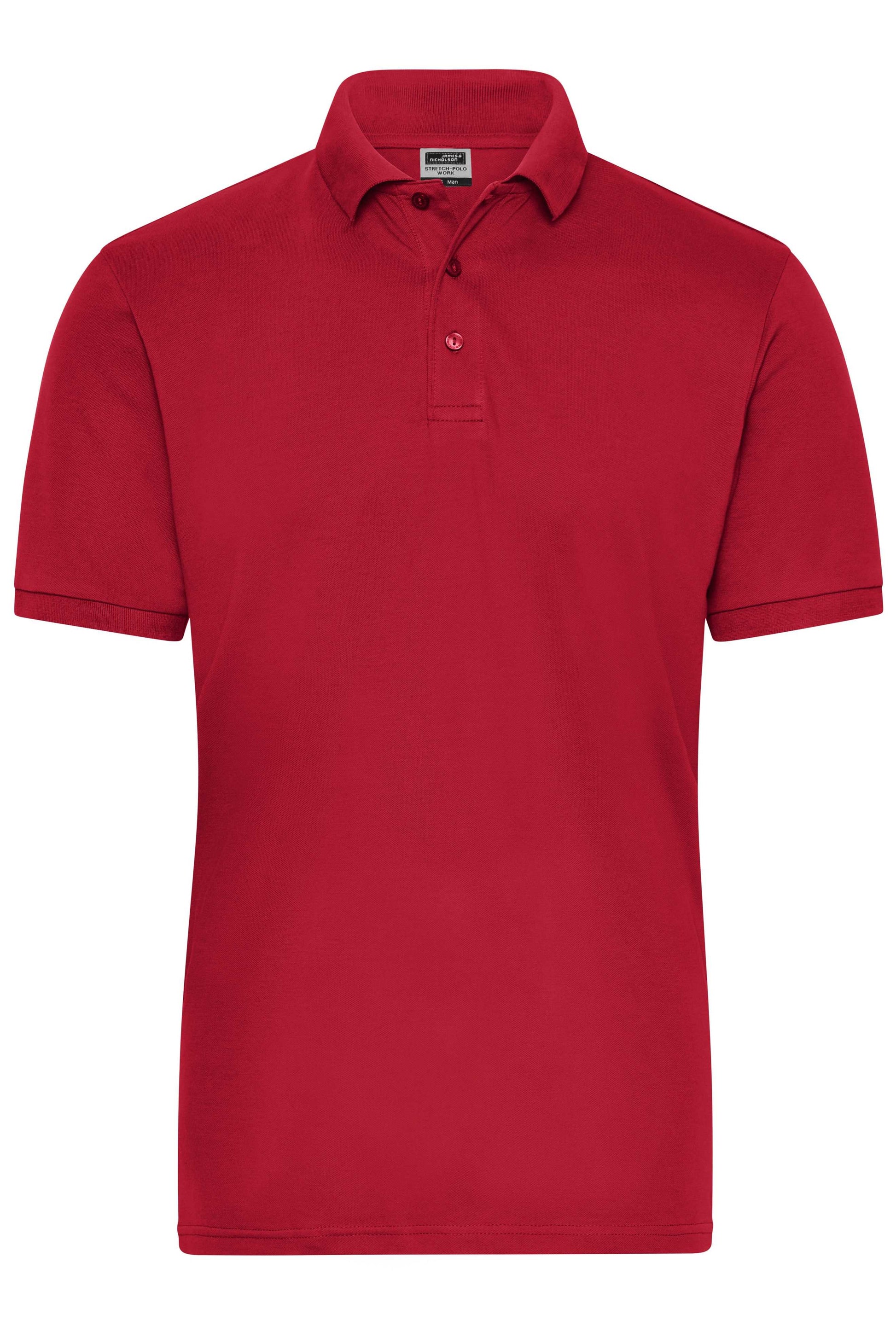 Men's BIO Stretch-Polo Work - SOLID - OCS Blended