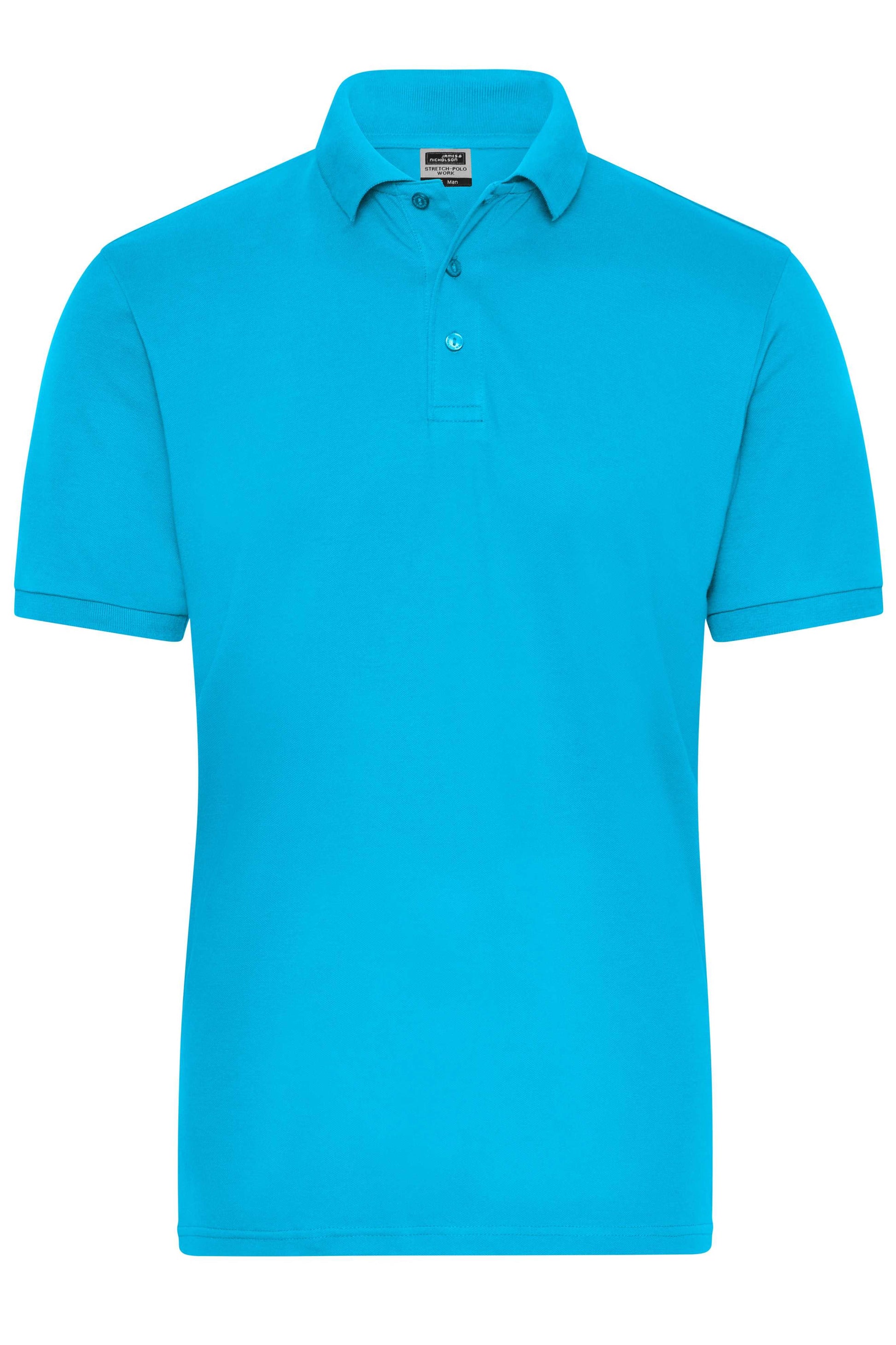Men's BIO Stretch-Polo Work - SOLID - OCS Blended