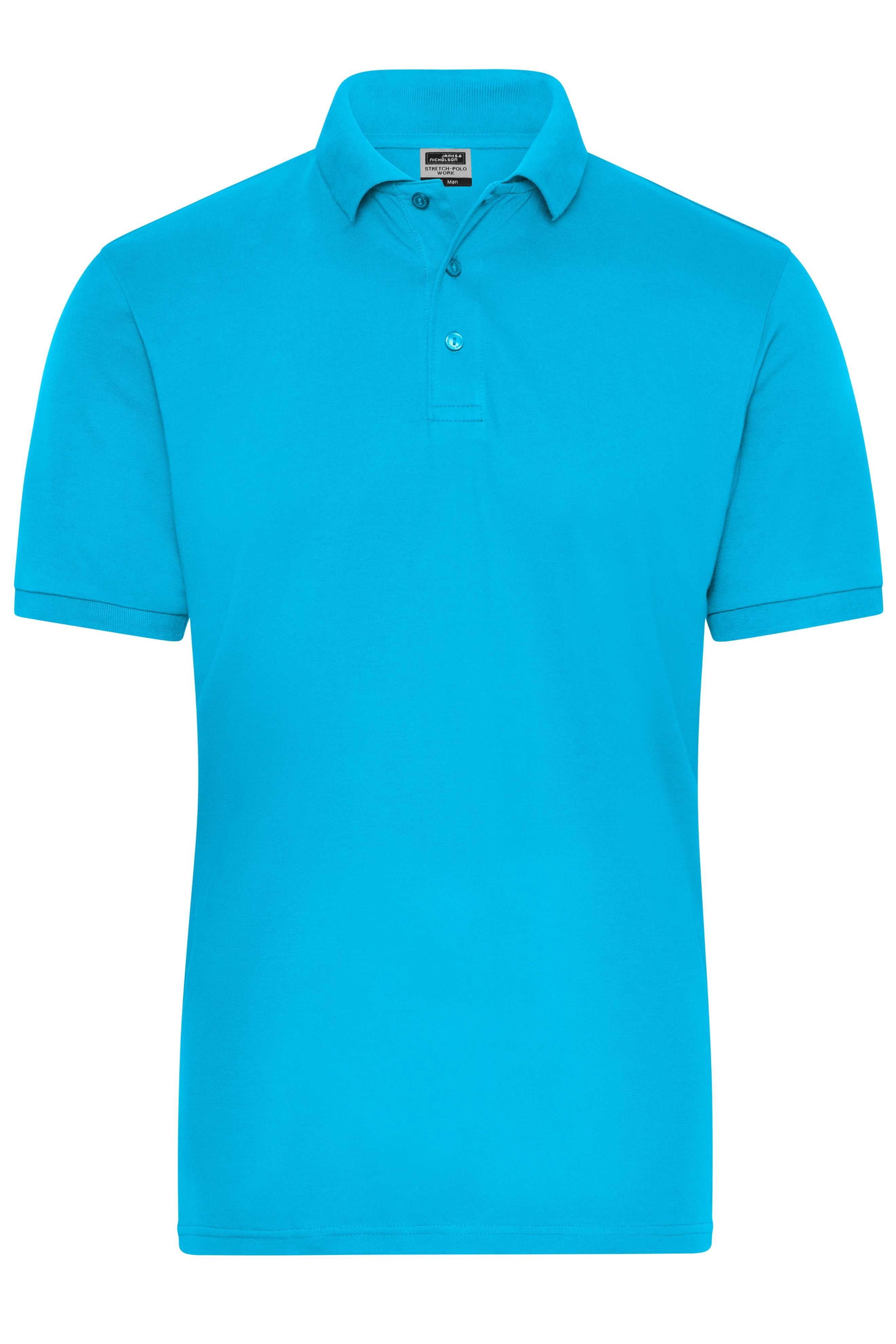 Men's BIO Stretch-Polo Work - SOLID - OCS Blended