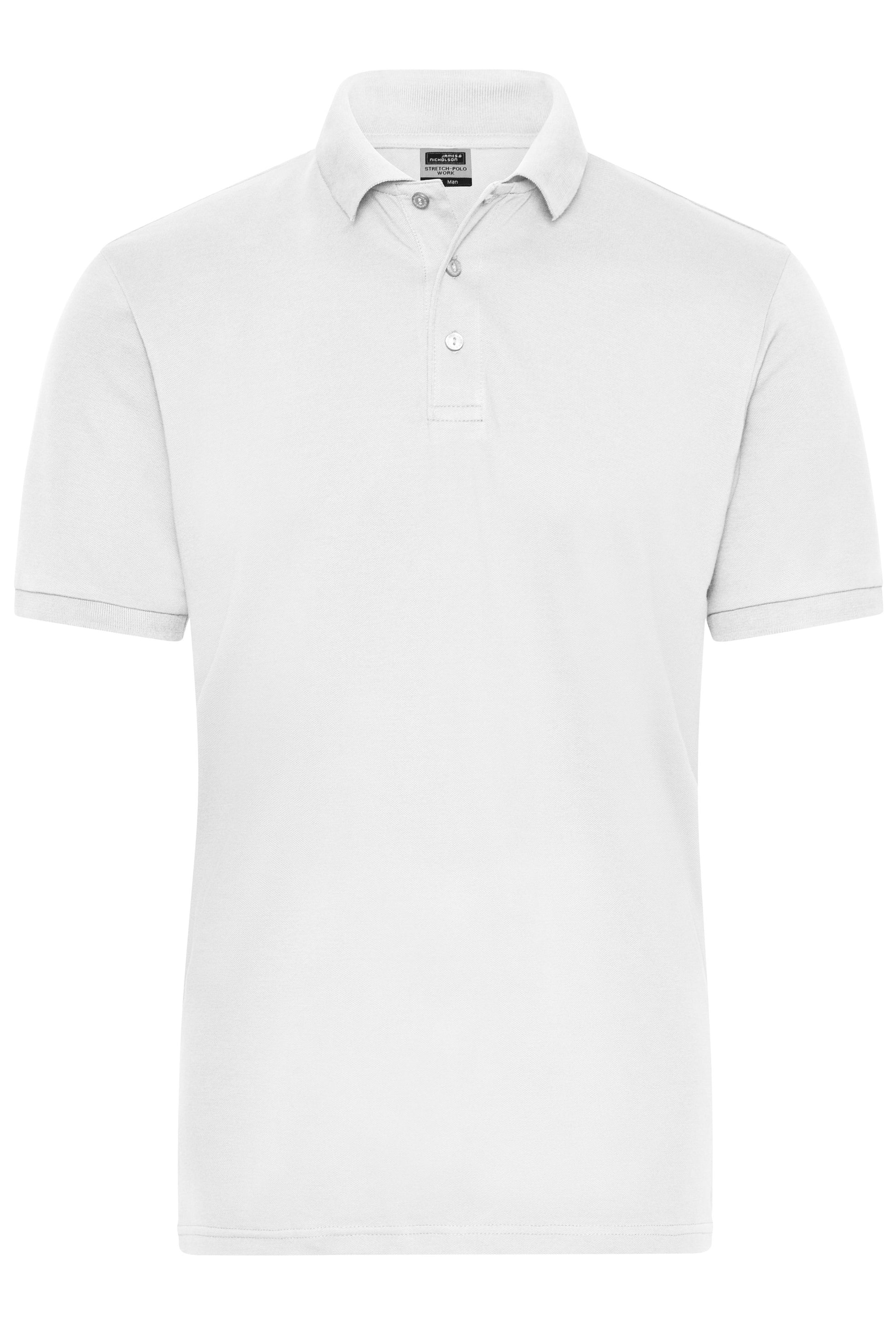 Men's BIO Stretch-Polo Work - SOLID - OCS Blended