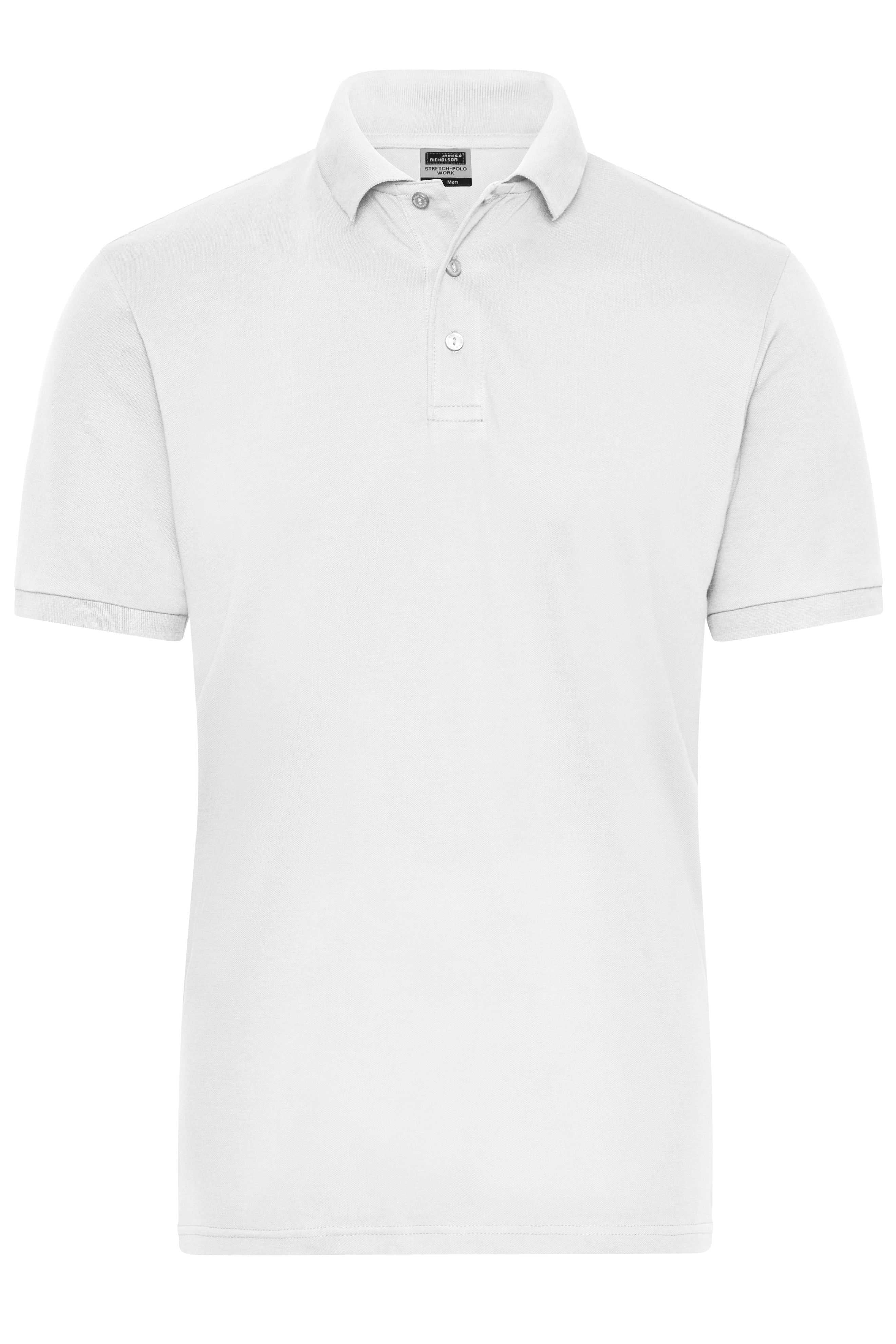 Men's BIO Stretch-Polo Work - SOLID - OCS Blended