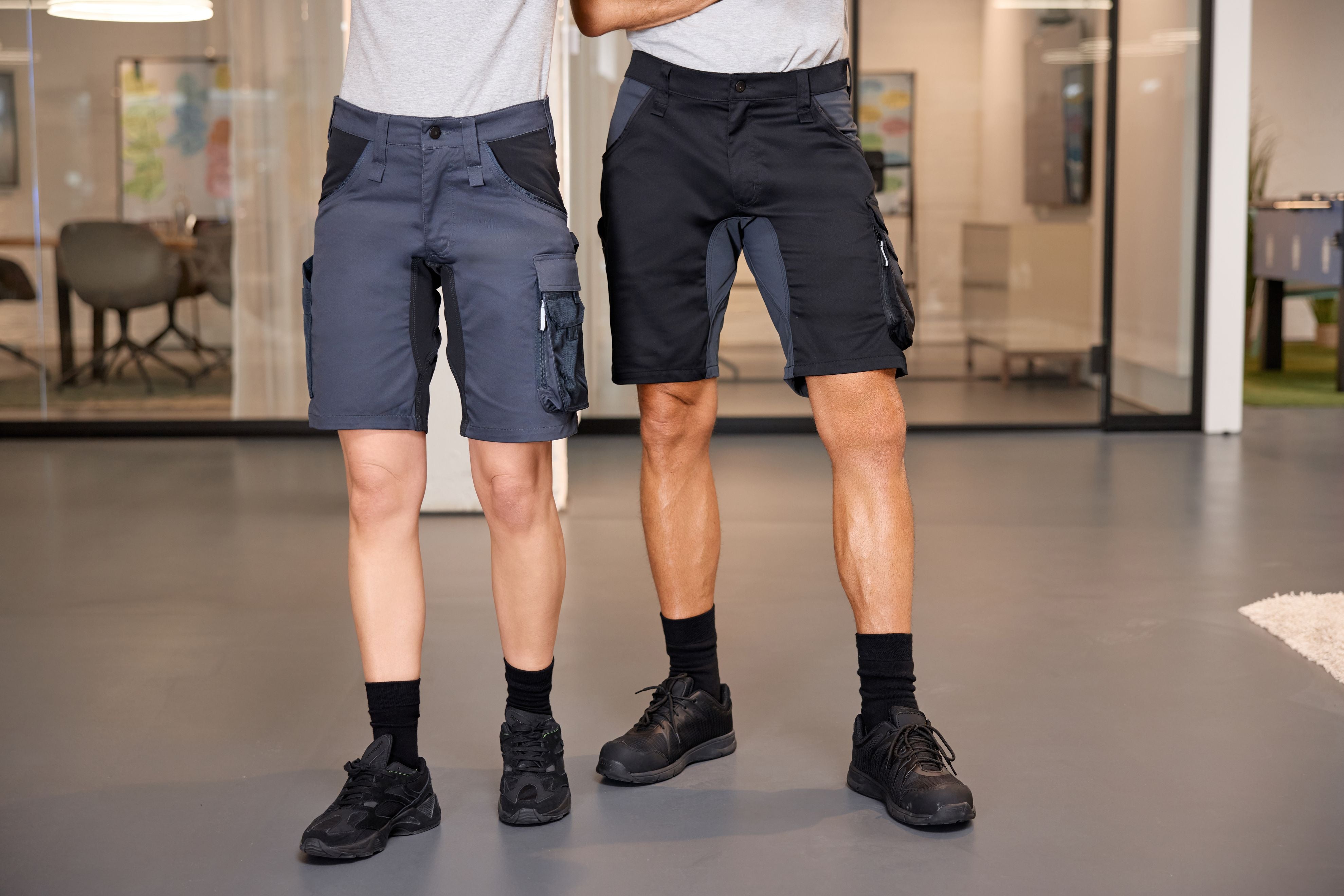 Workwear Stretch-Bermudas Slim Line GRS