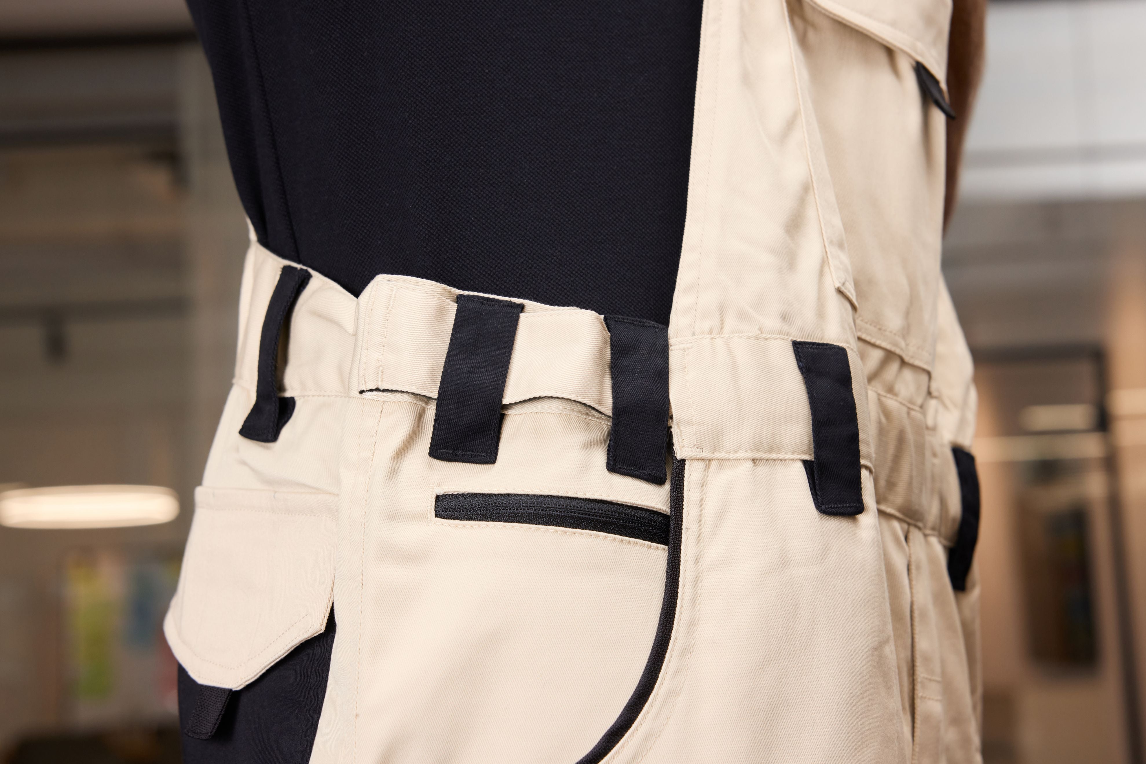 Workwear Pants with Bib - STRONG - GRS