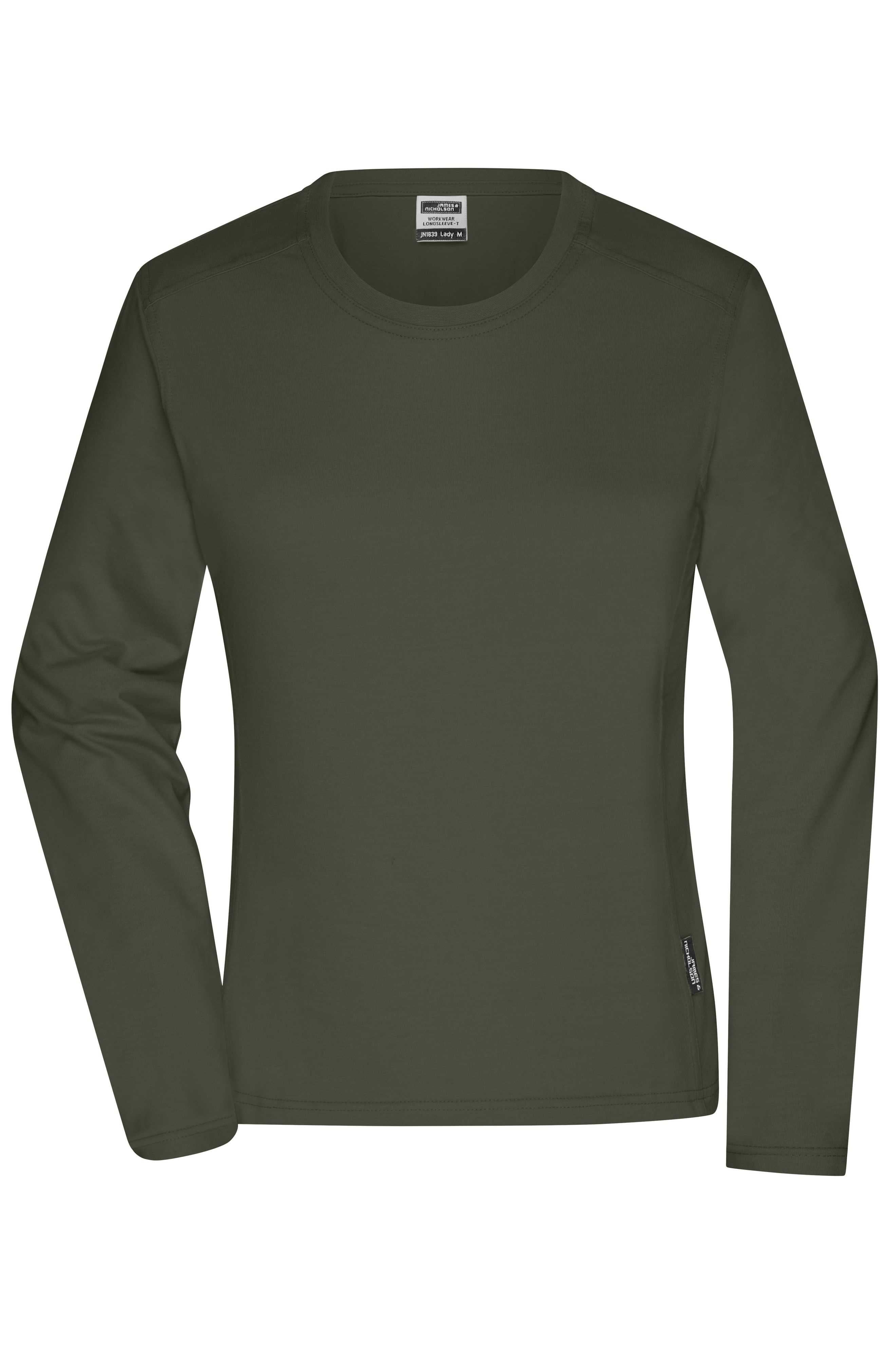 Ladies' Workwear-Long-Sleeved-T OCS Blended