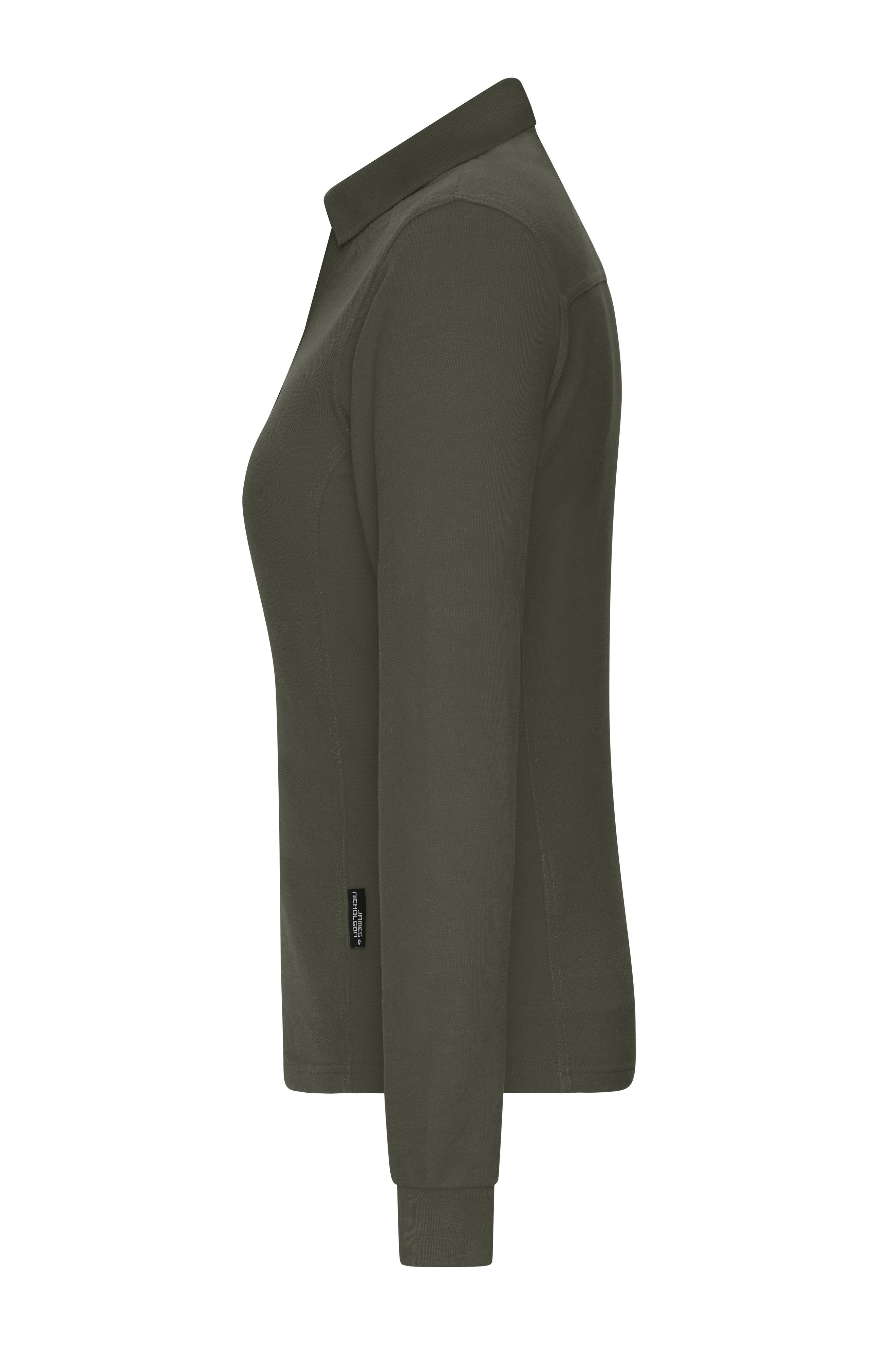 Ladies' Workwear-Long-Sleeved Polo OCS Blended