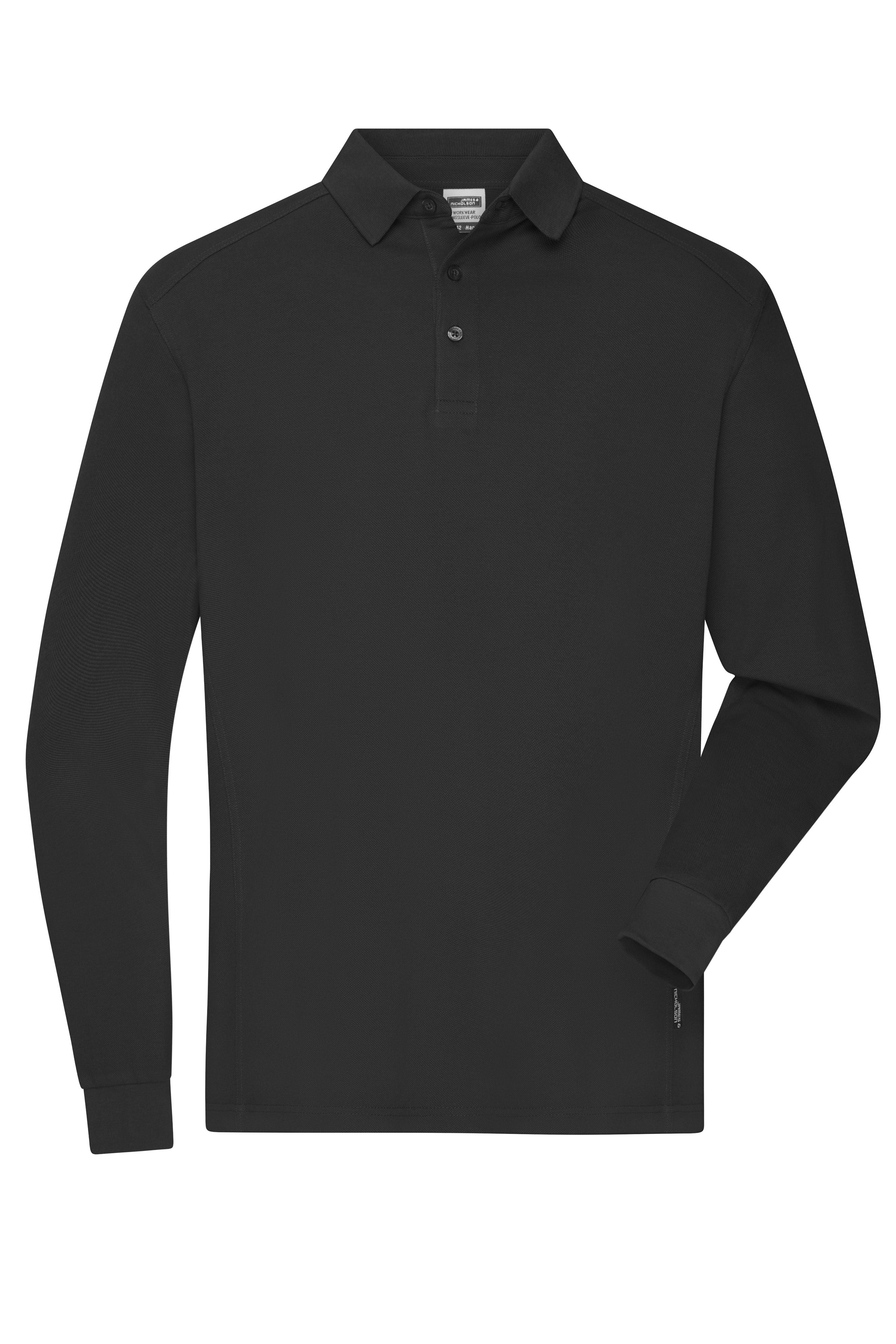 Men's Workwear-Long-Sleeved Polo OCS Blended