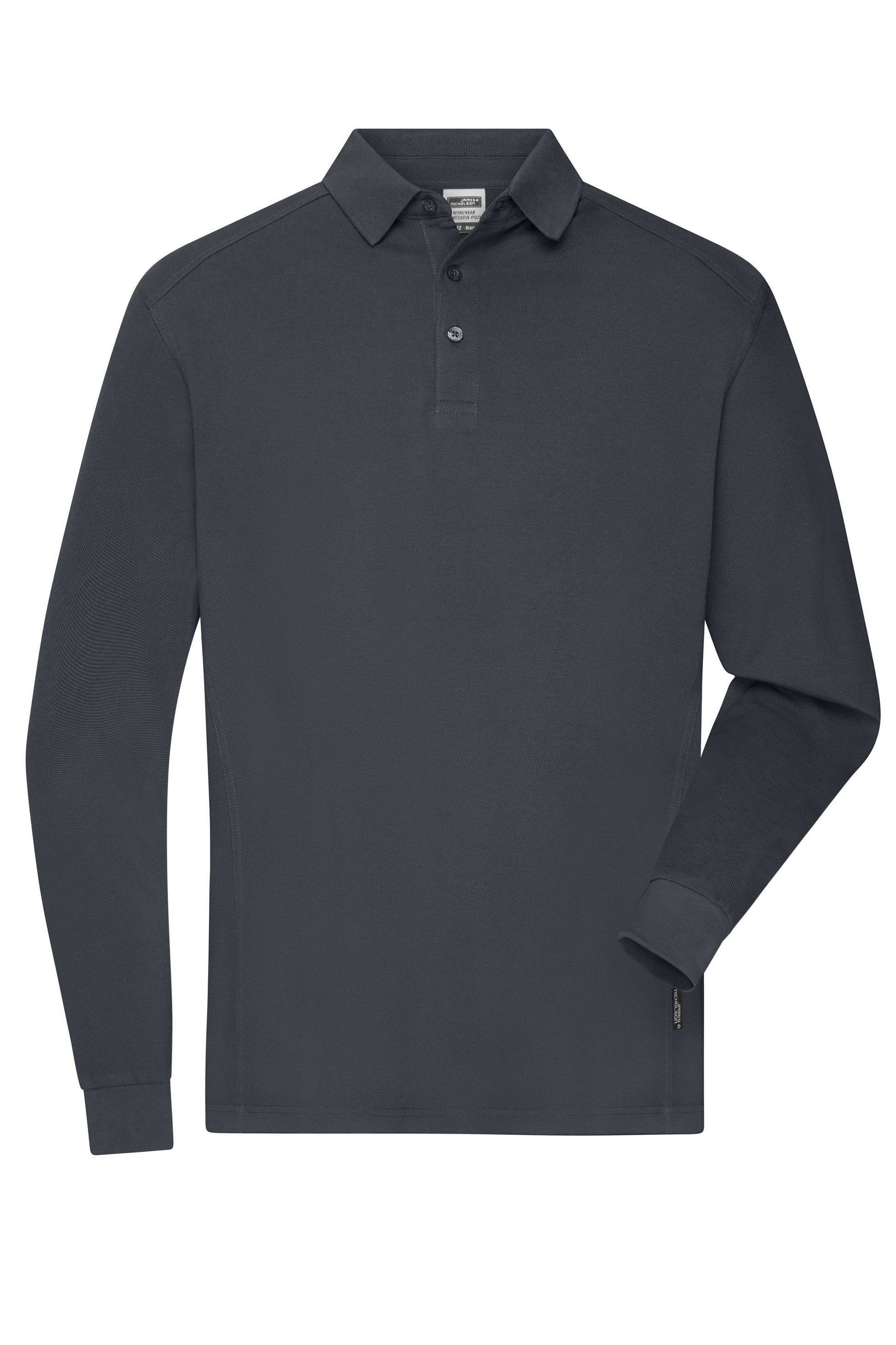 Men's Workwear-Long-Sleeved Polo OCS Blended