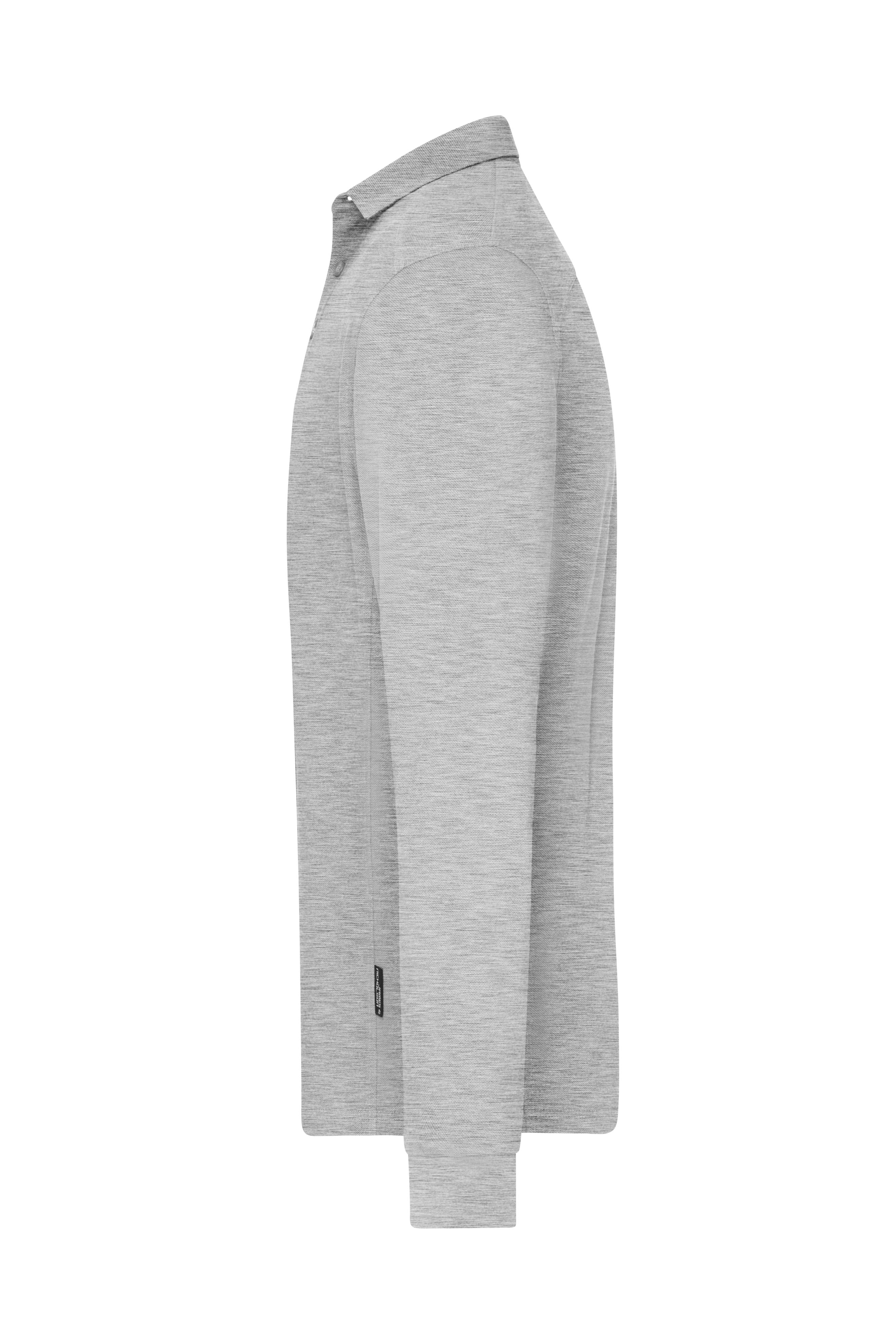 Men's Workwear-Long-Sleeved Polo OCS Blended