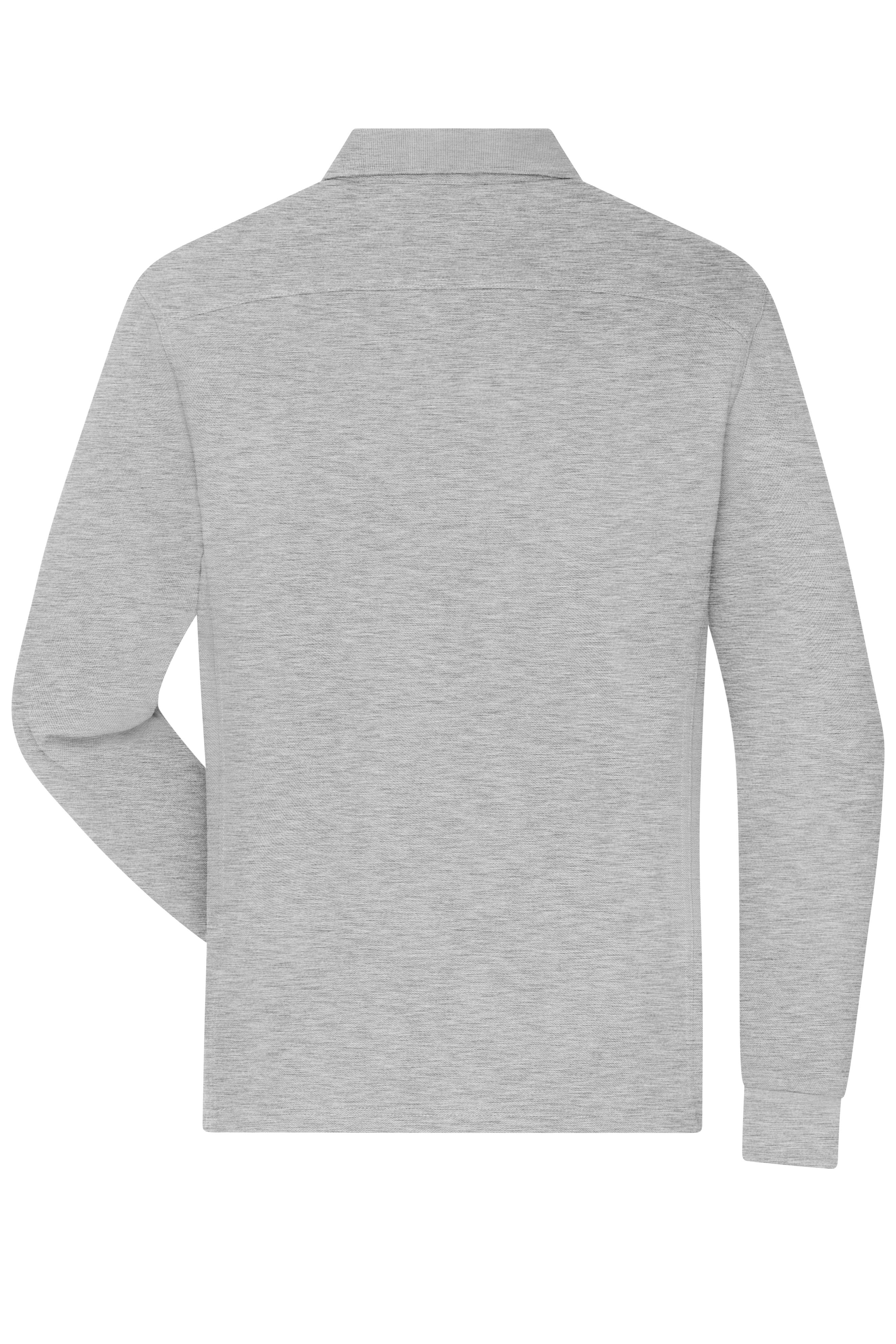 Men's Workwear-Long-Sleeved Polo OCS Blended