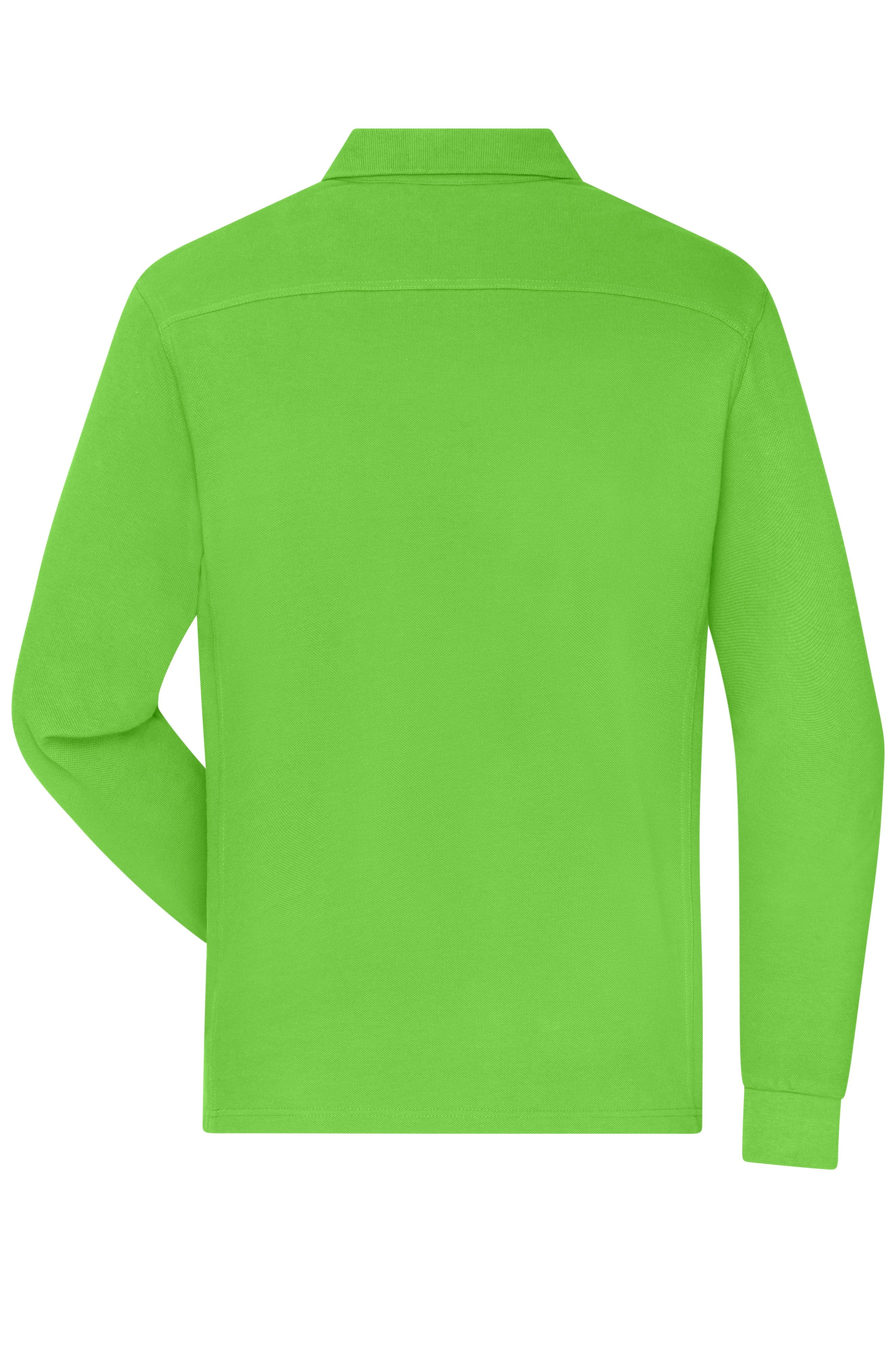 Men's Workwear-Long-Sleeved Polo OCS Blended