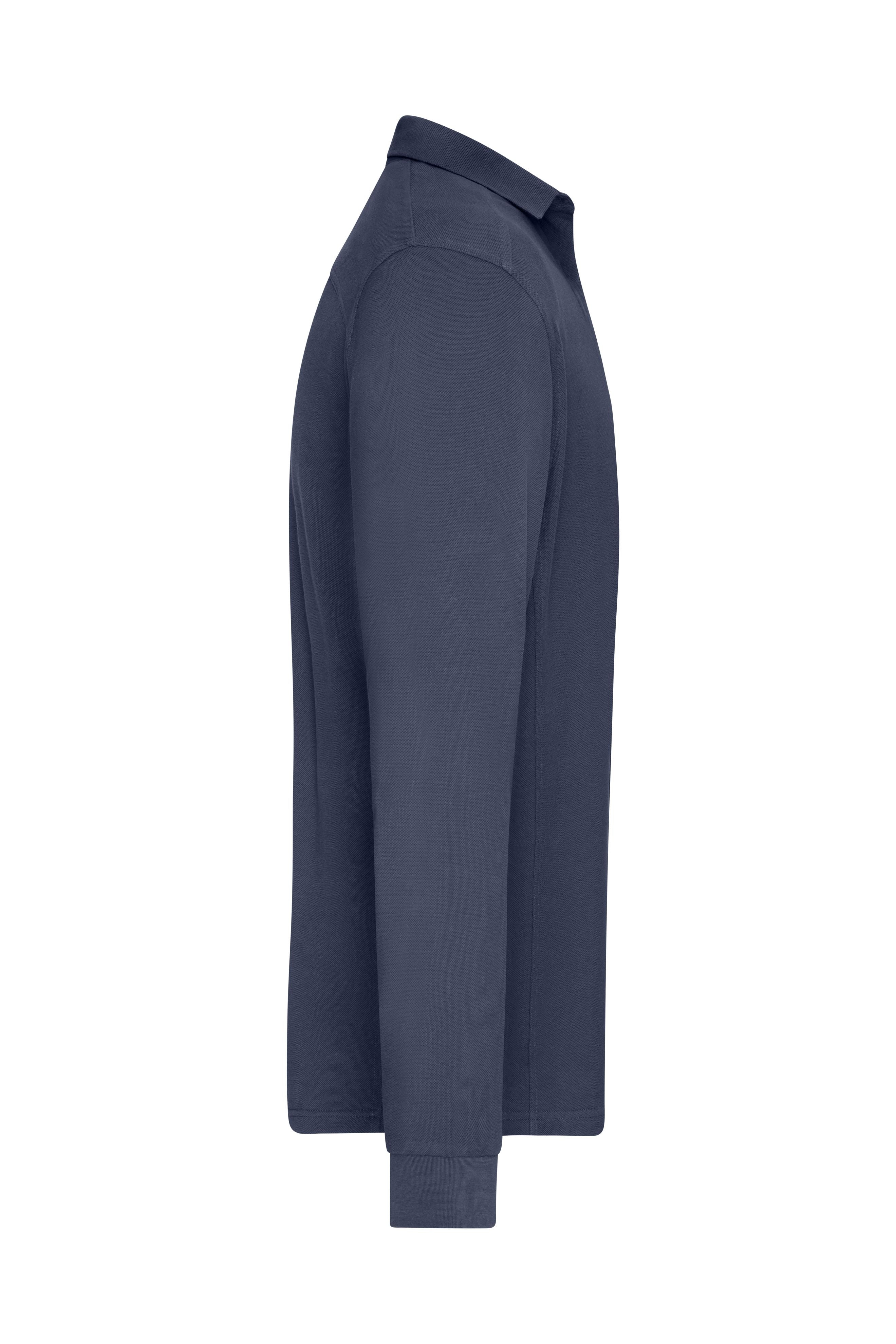 Men's Workwear-Long-Sleeved Polo OCS Blended