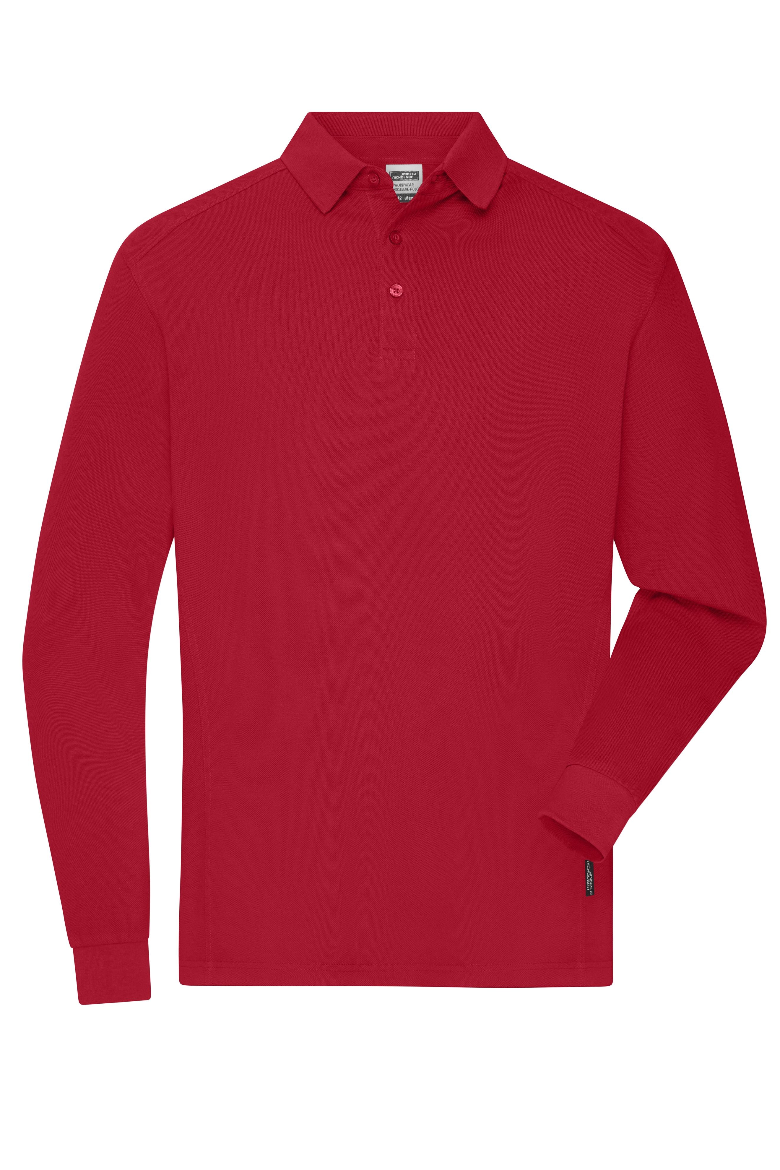 Men's Workwear-Long-Sleeved Polo OCS Blended