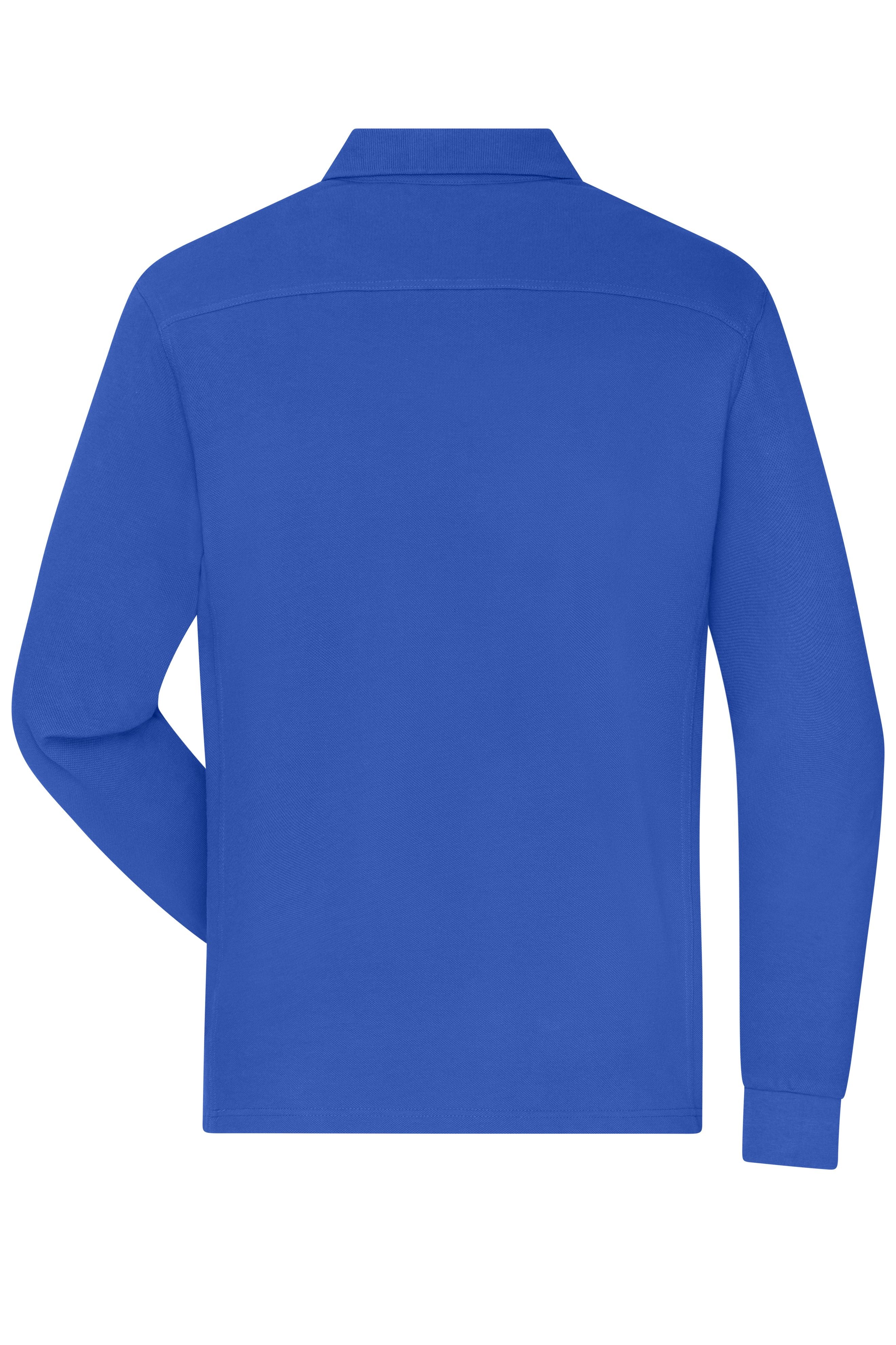 Men's Workwear-Long-Sleeved Polo OCS Blended