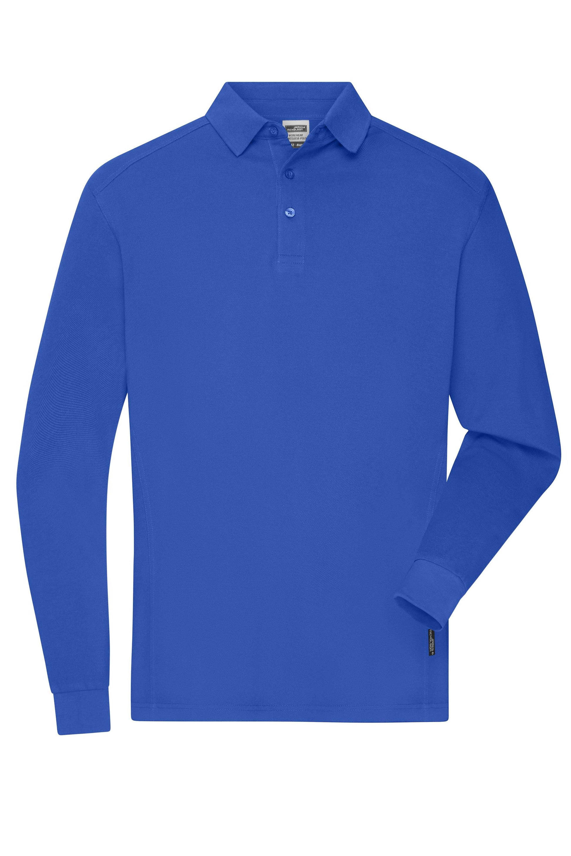 Men's Workwear-Long-Sleeved Polo OCS Blended