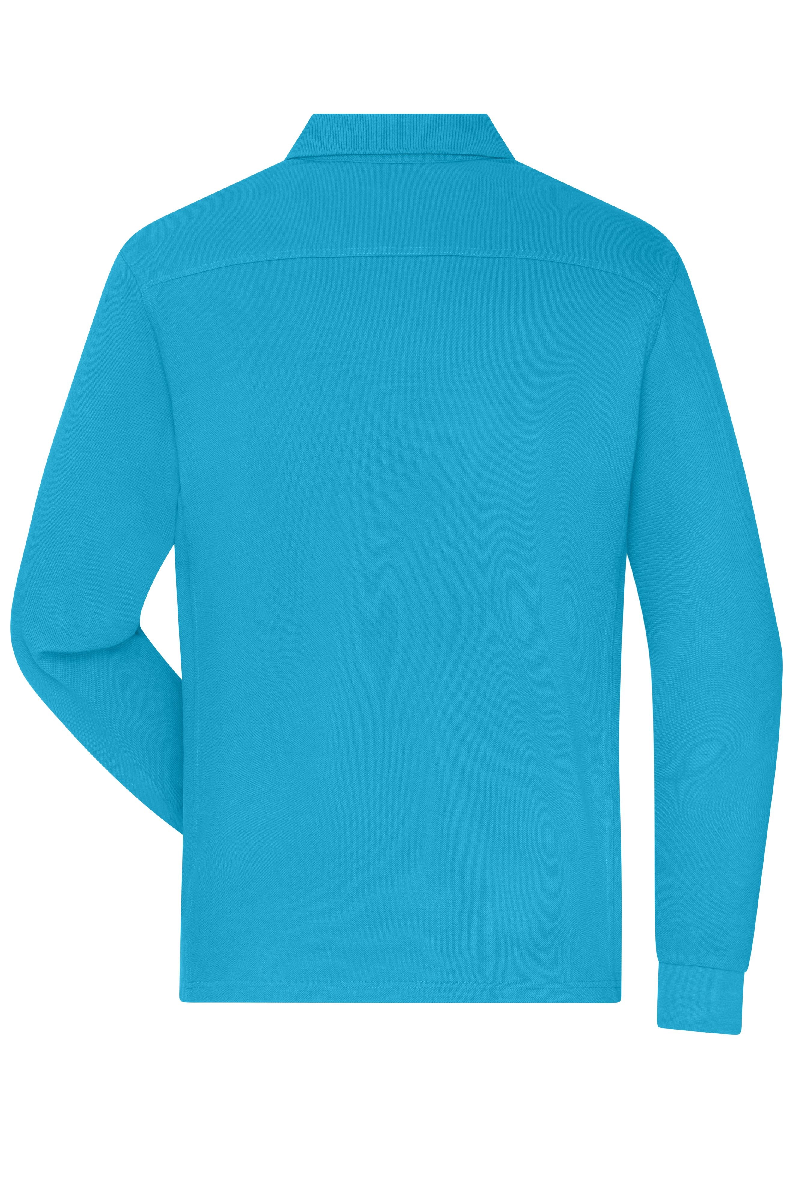 Men's Workwear-Long-Sleeved Polo OCS Blended