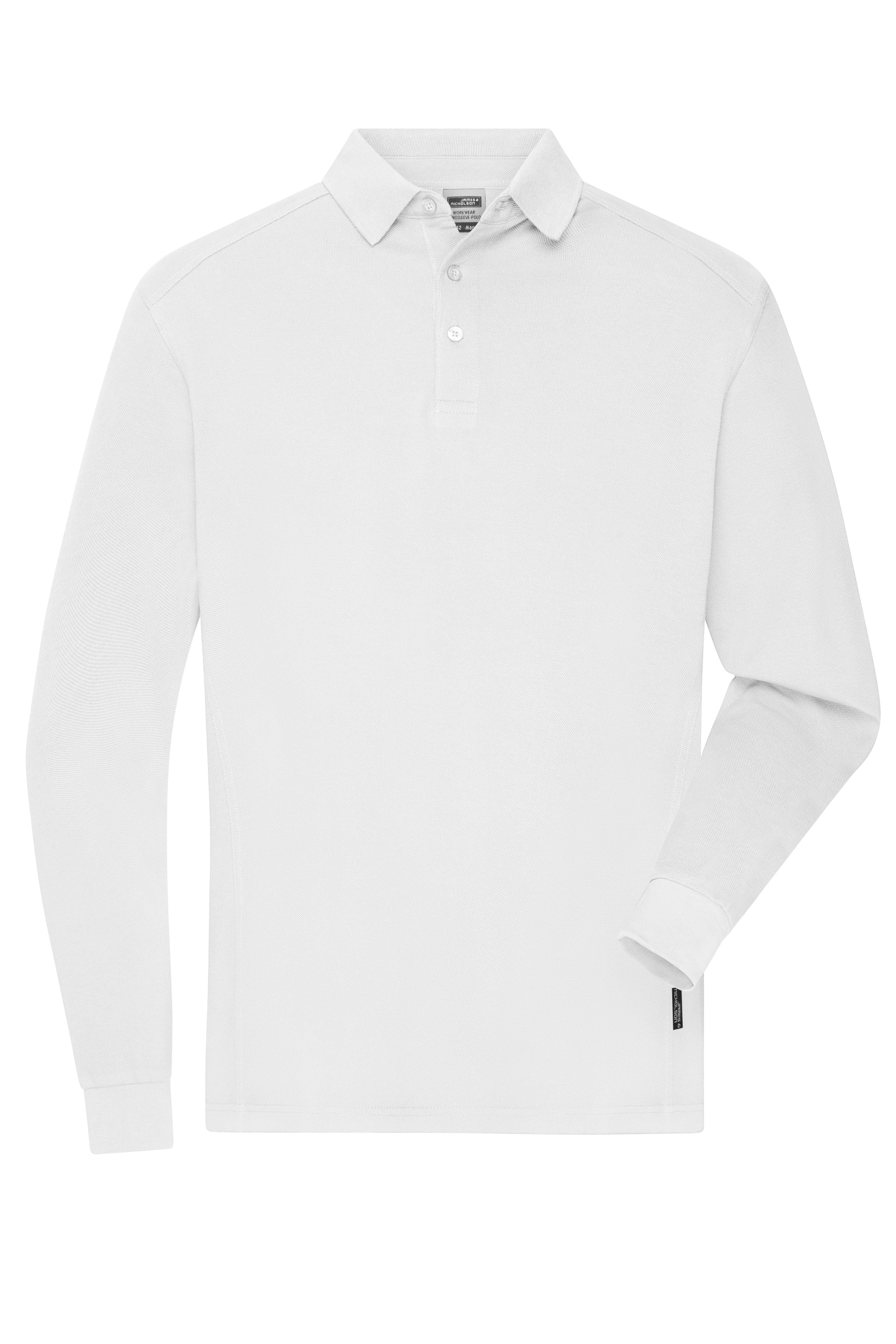 Men's Workwear-Long-Sleeved Polo OCS Blended