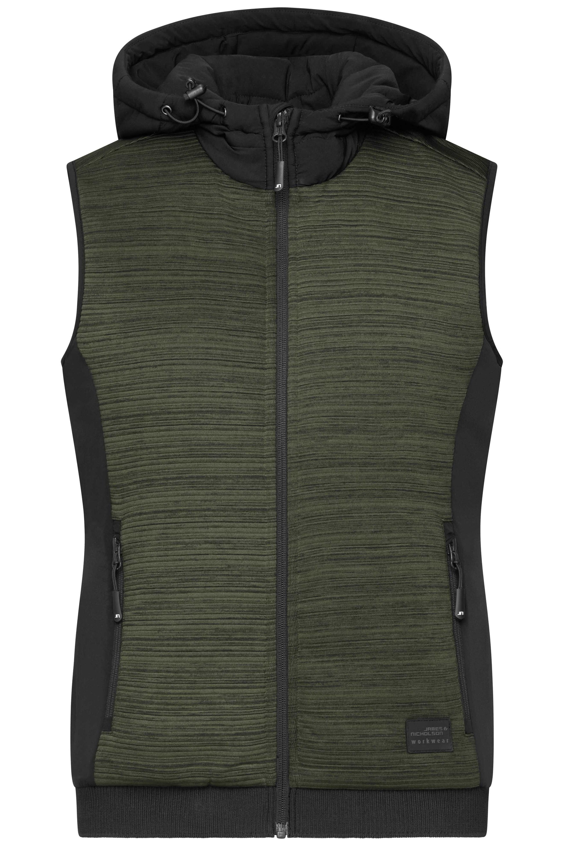 Ladies' Padded Hybrid Vest