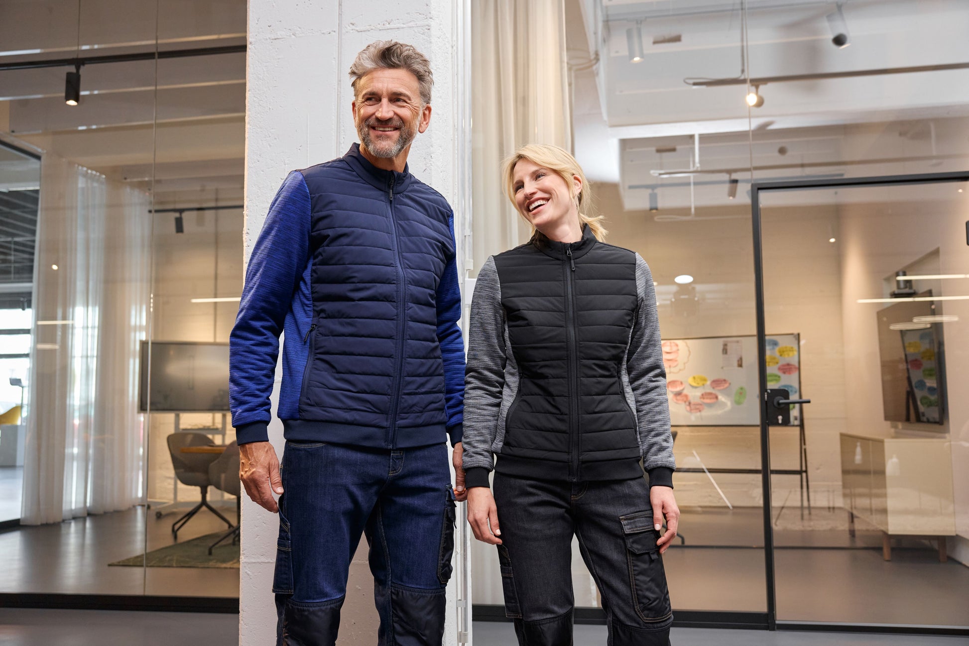 Men's Padded Hybrid Jacket