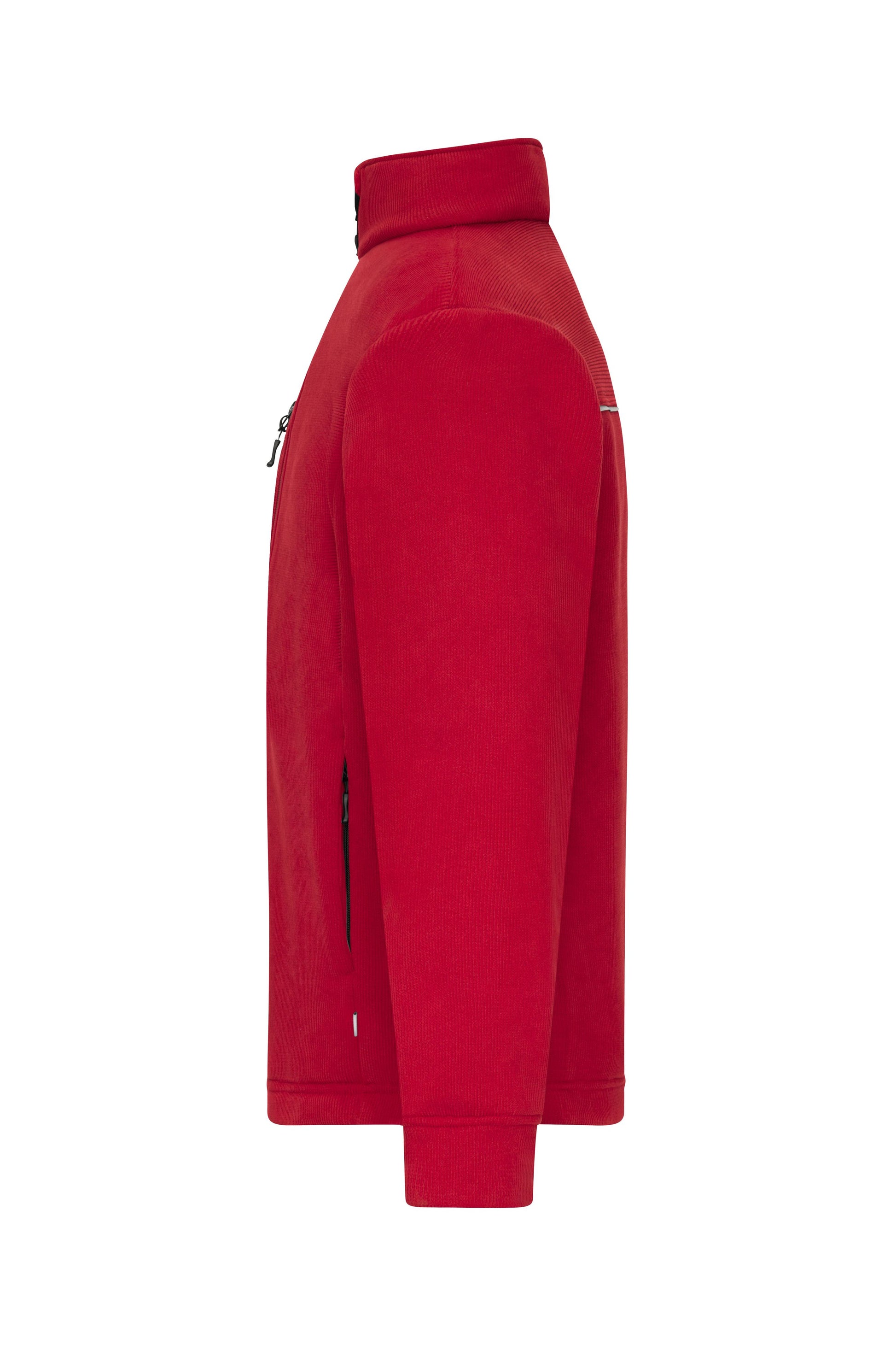 Fleece Jacket - Corduroy Look
