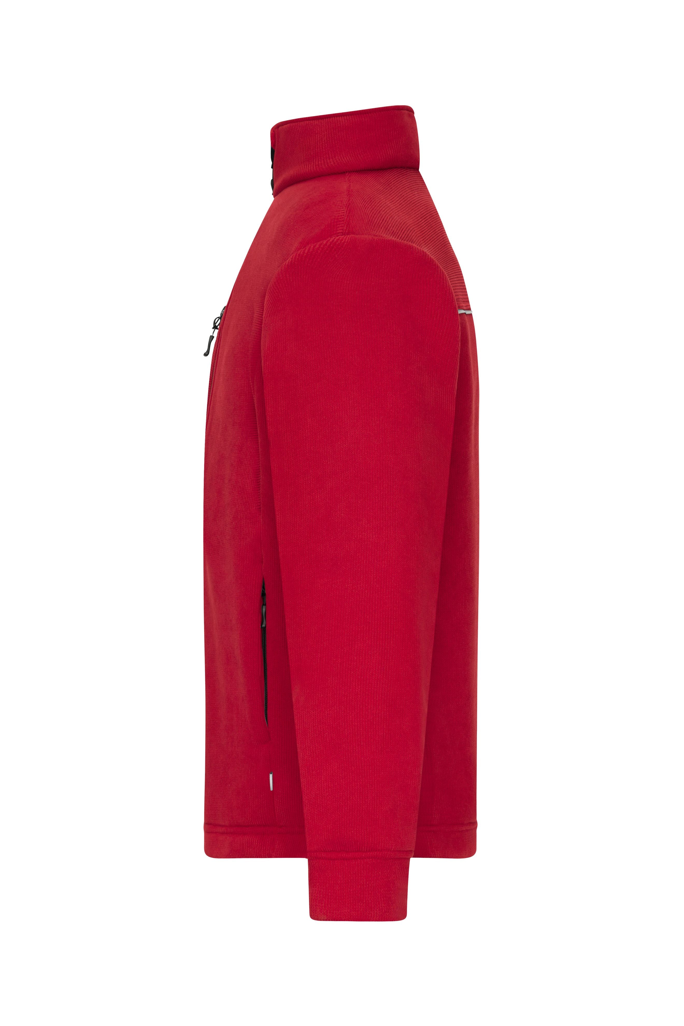 Fleece Jacket - Corduroy Look