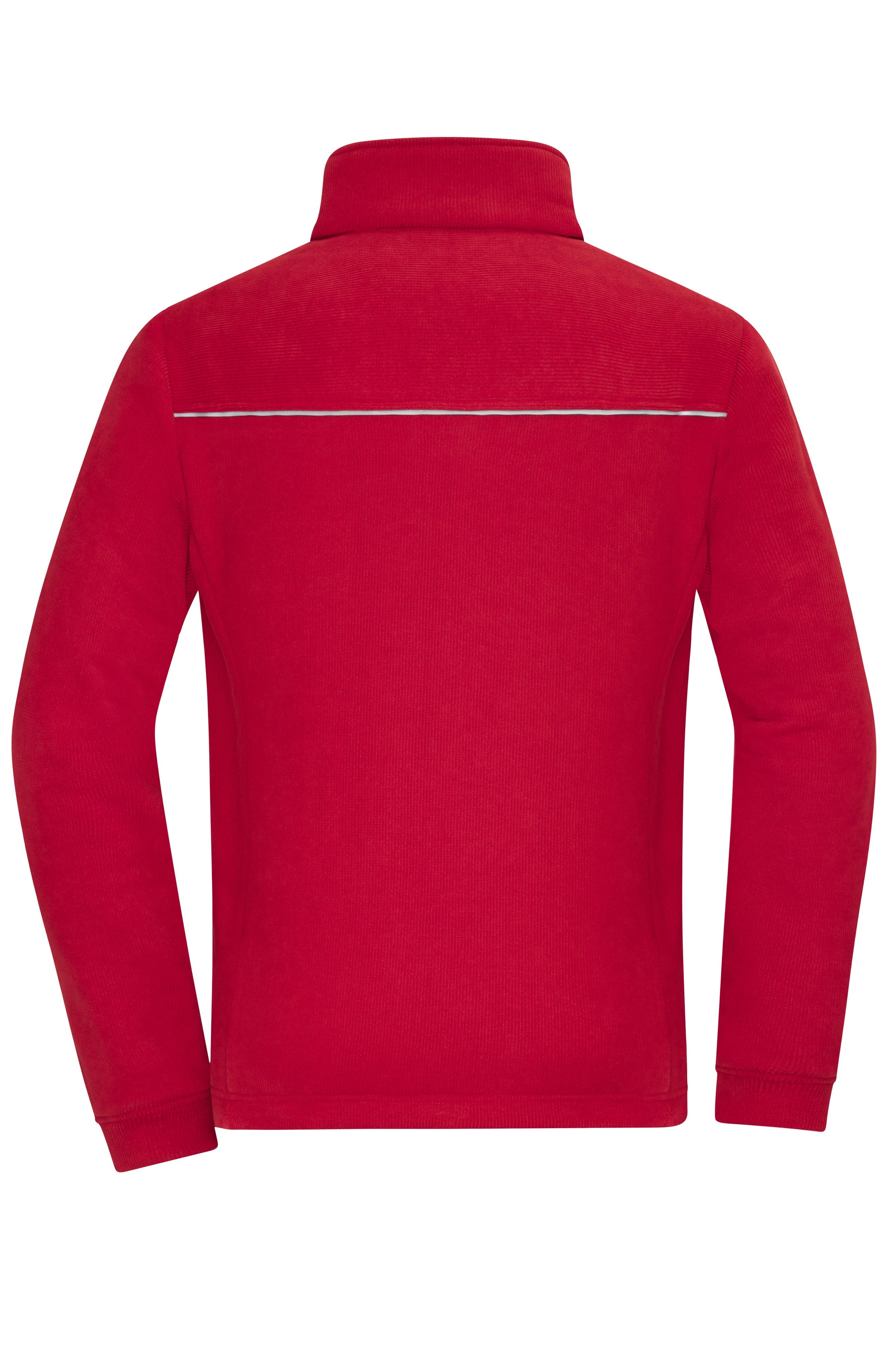 Fleece Jacket - Corduroy Look