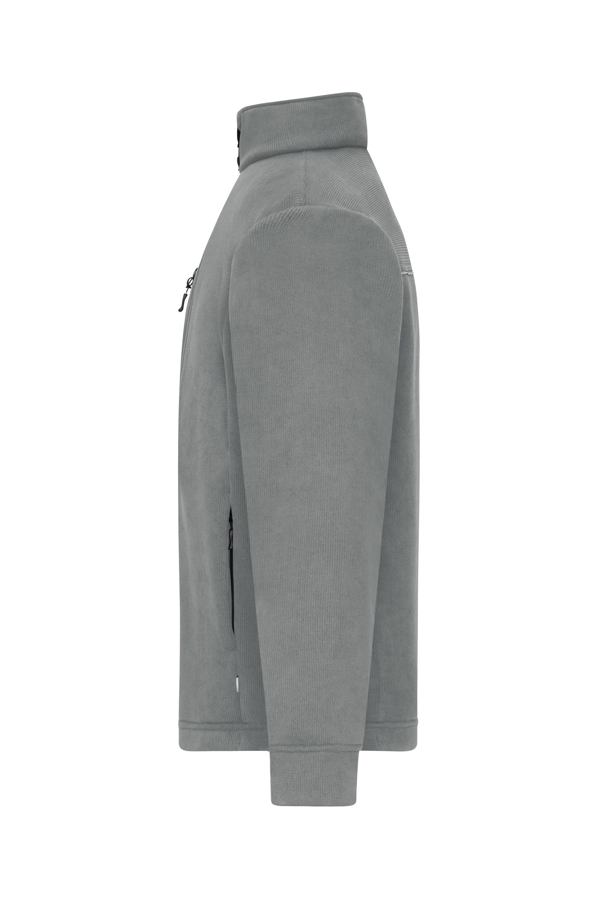 Fleece Jacket - Corduroy Look