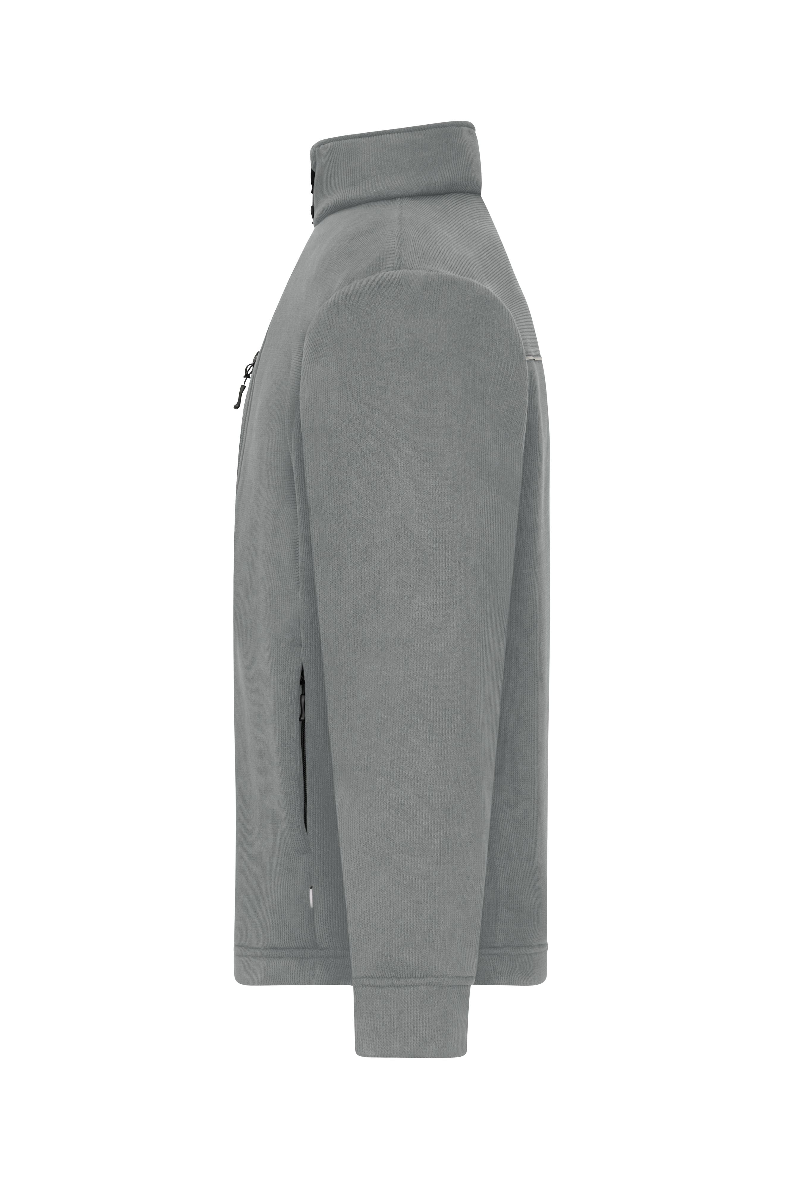 Fleece Jacket - Corduroy Look