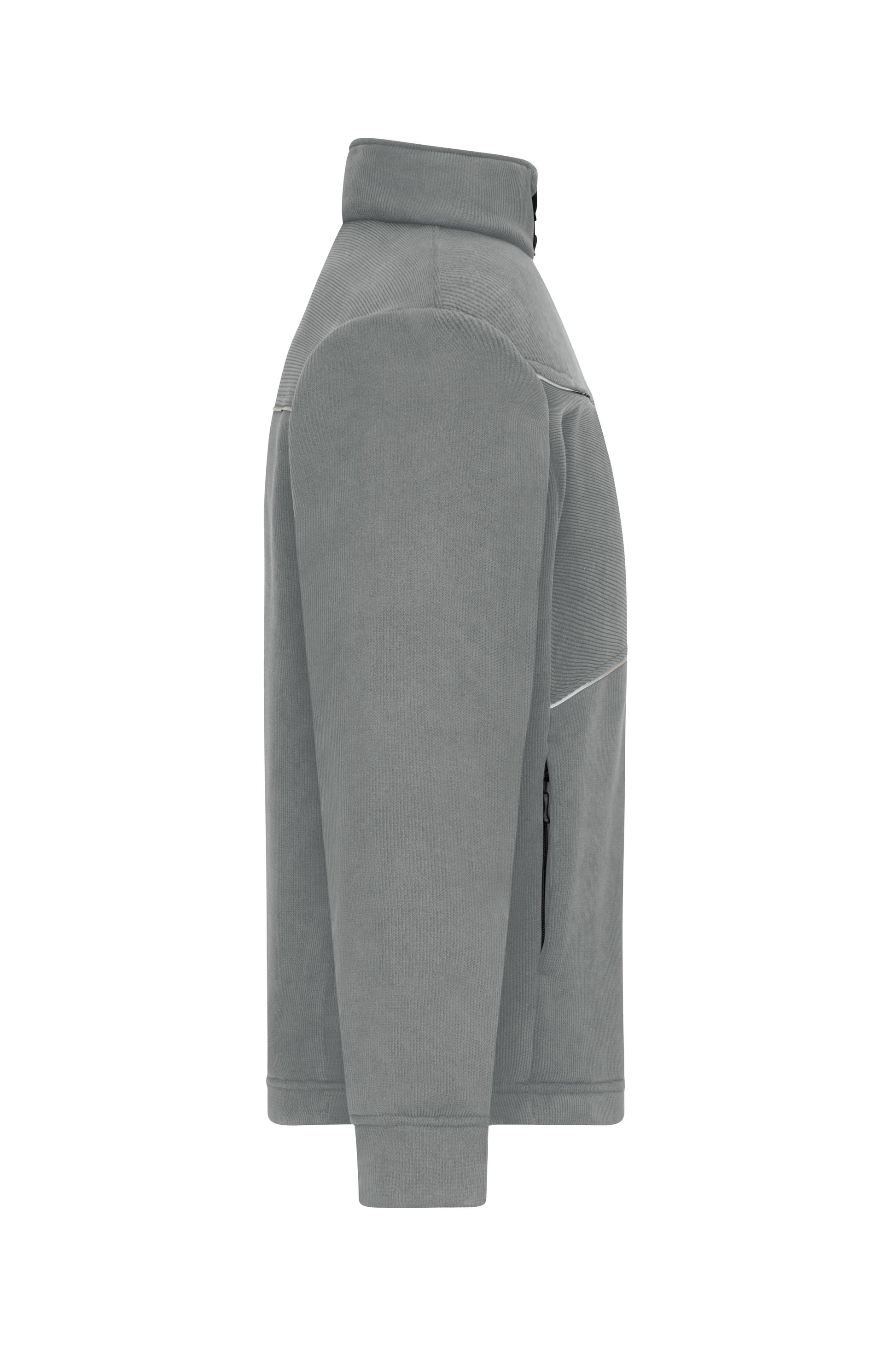 Fleece Jacket - Corduroy Look
