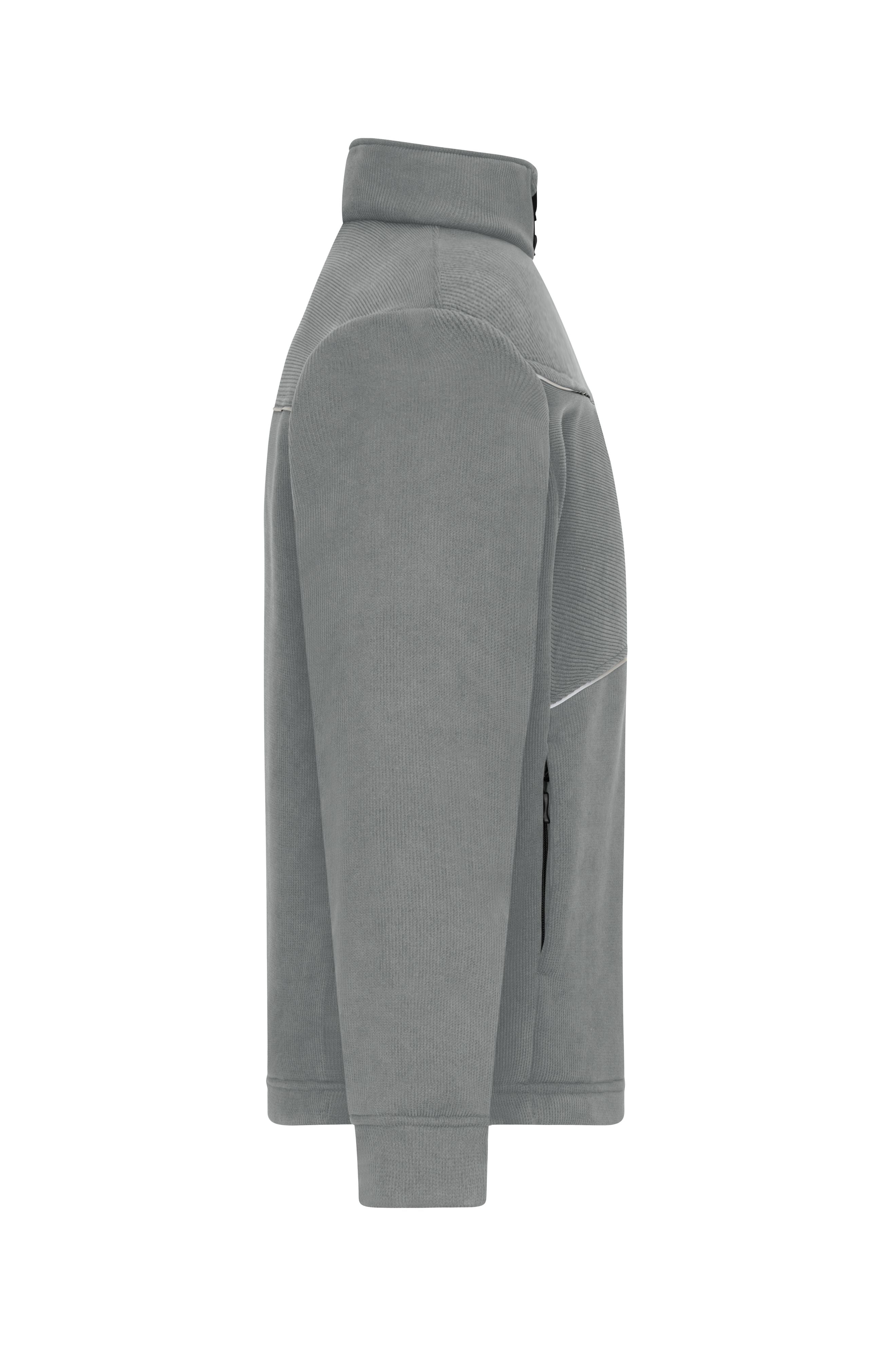 Fleece Jacket - Corduroy Look