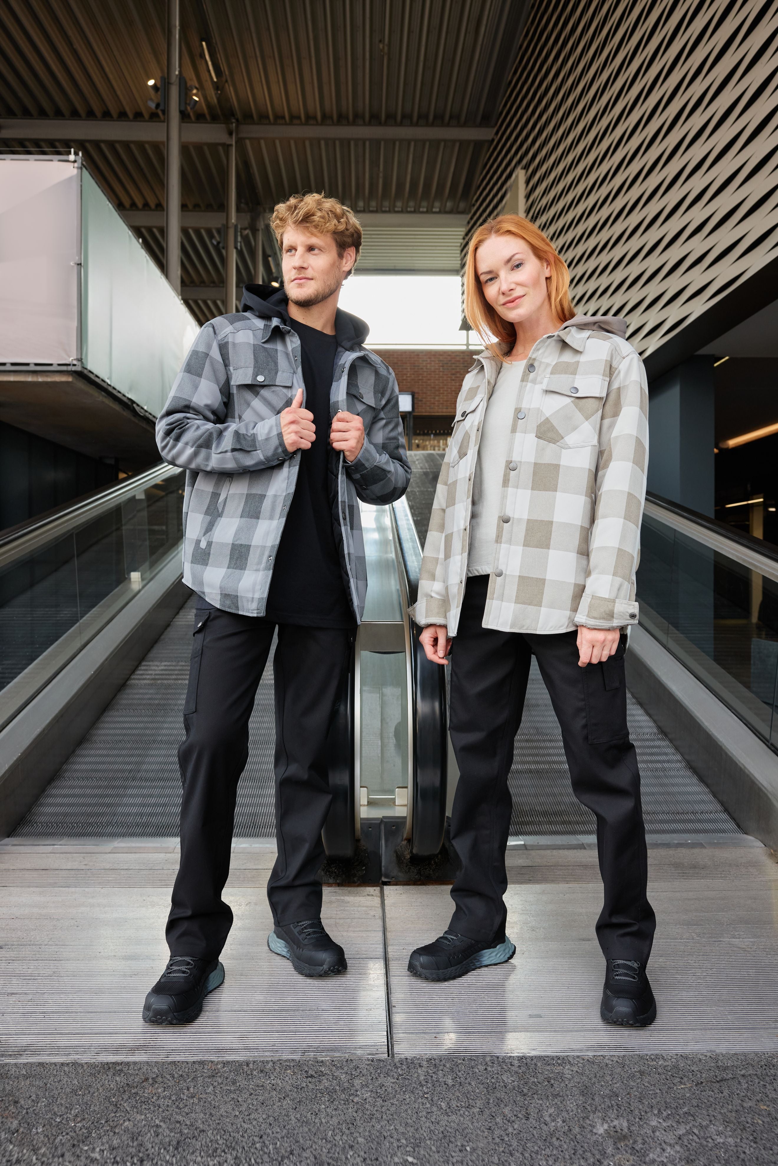 Workwear Check Shirt Jacket