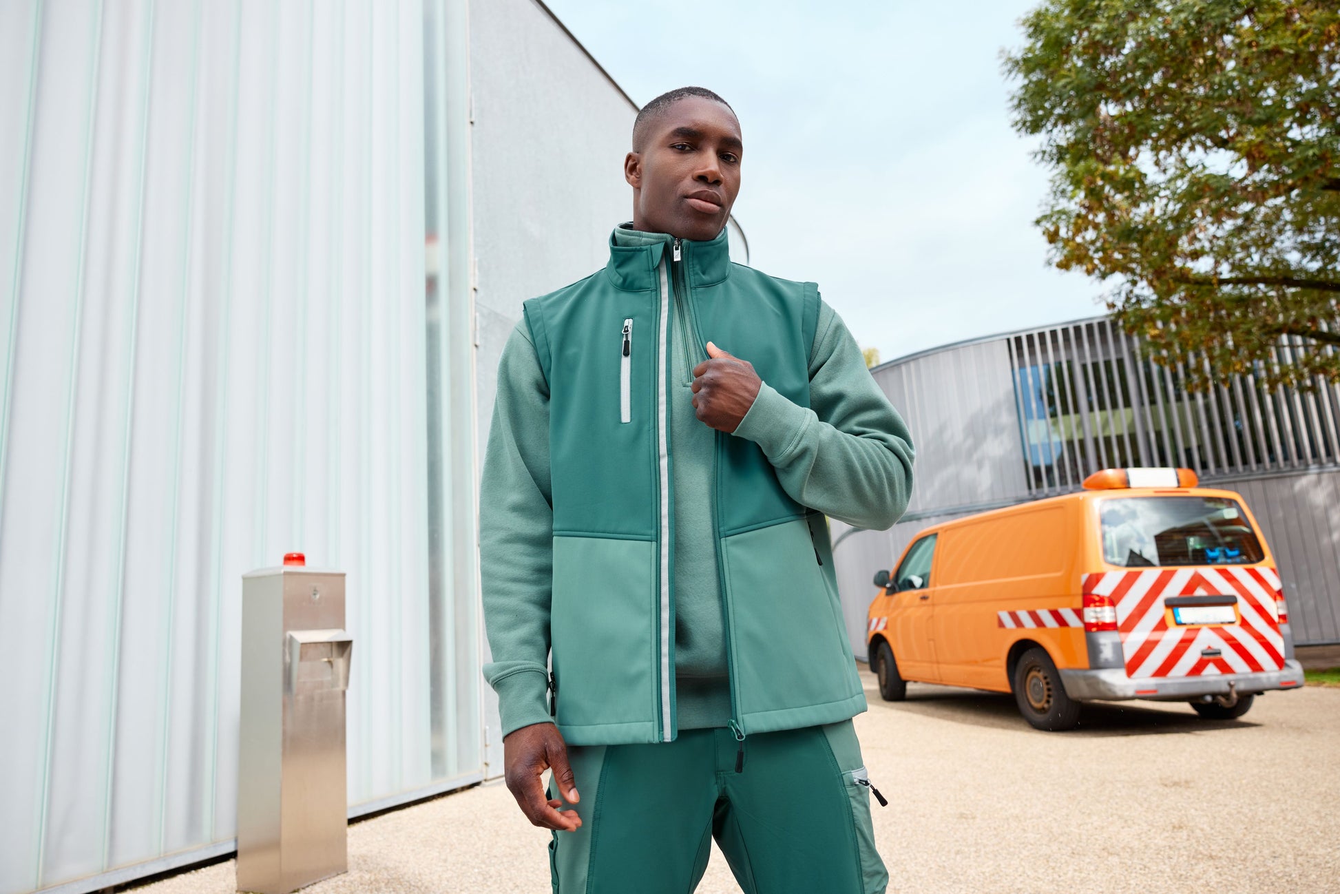 Workwear Softshell Vest