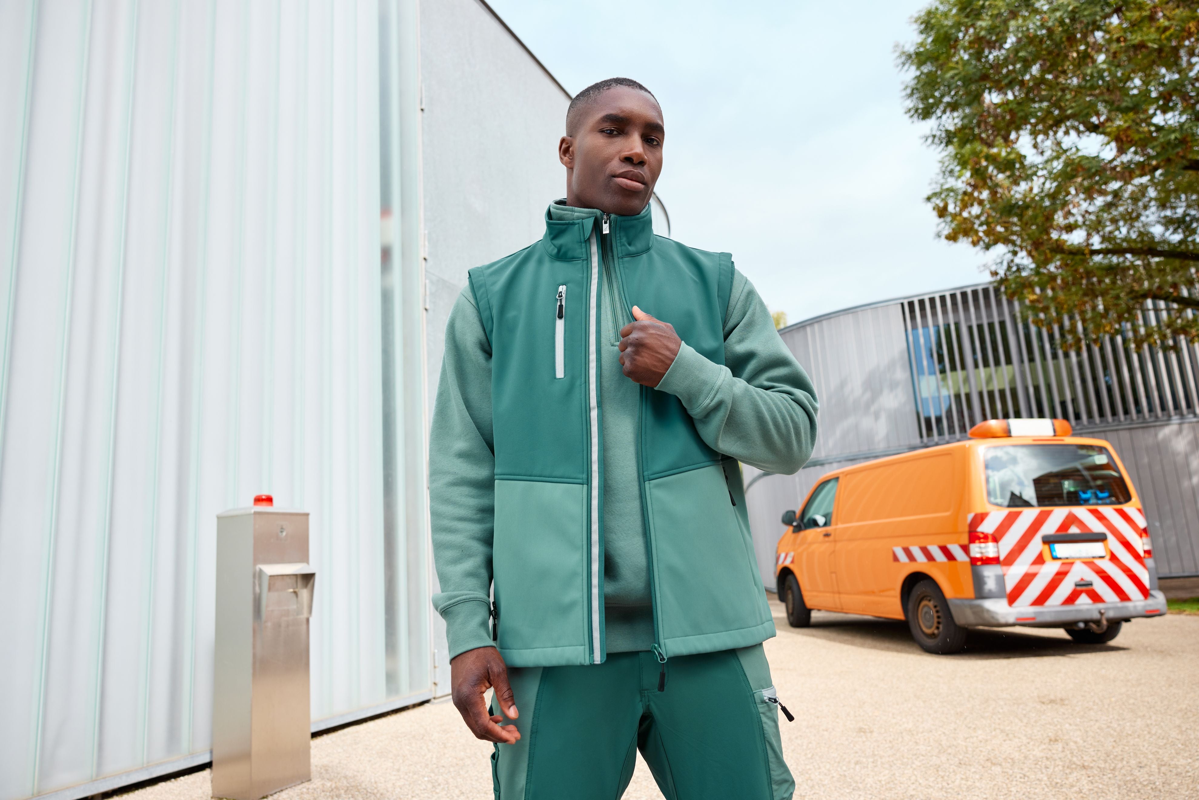 Workwear Softshell Vest