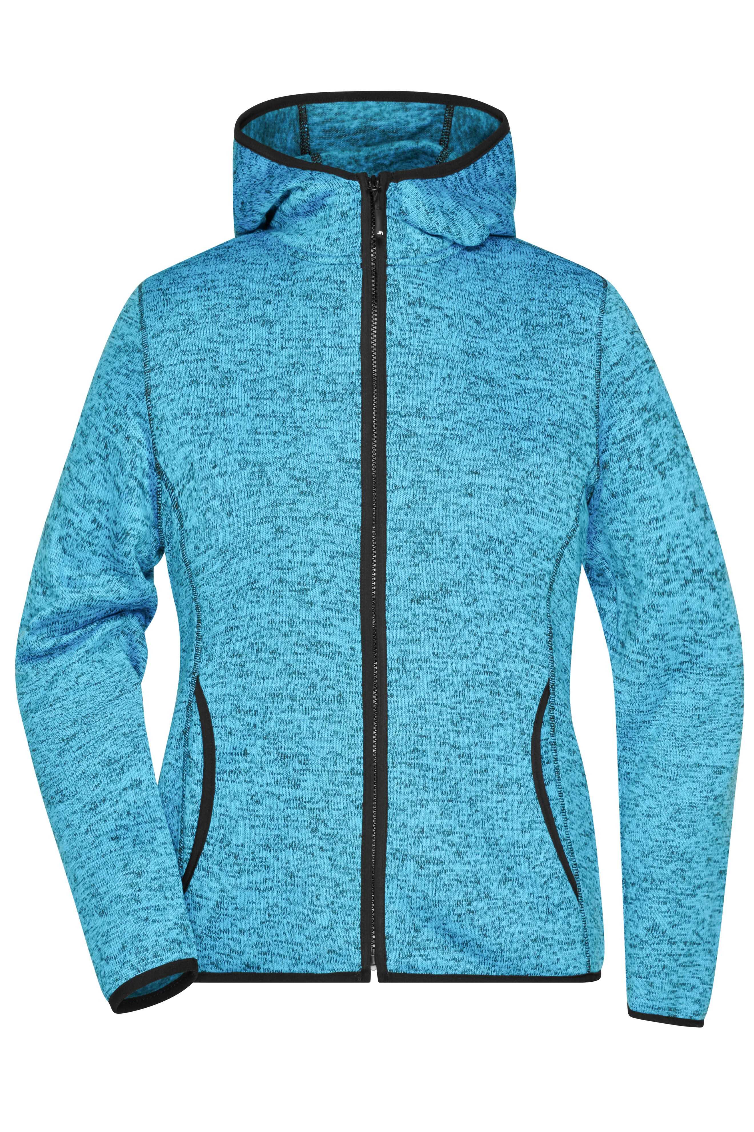 Ladies' Knitted Fleece Hoody