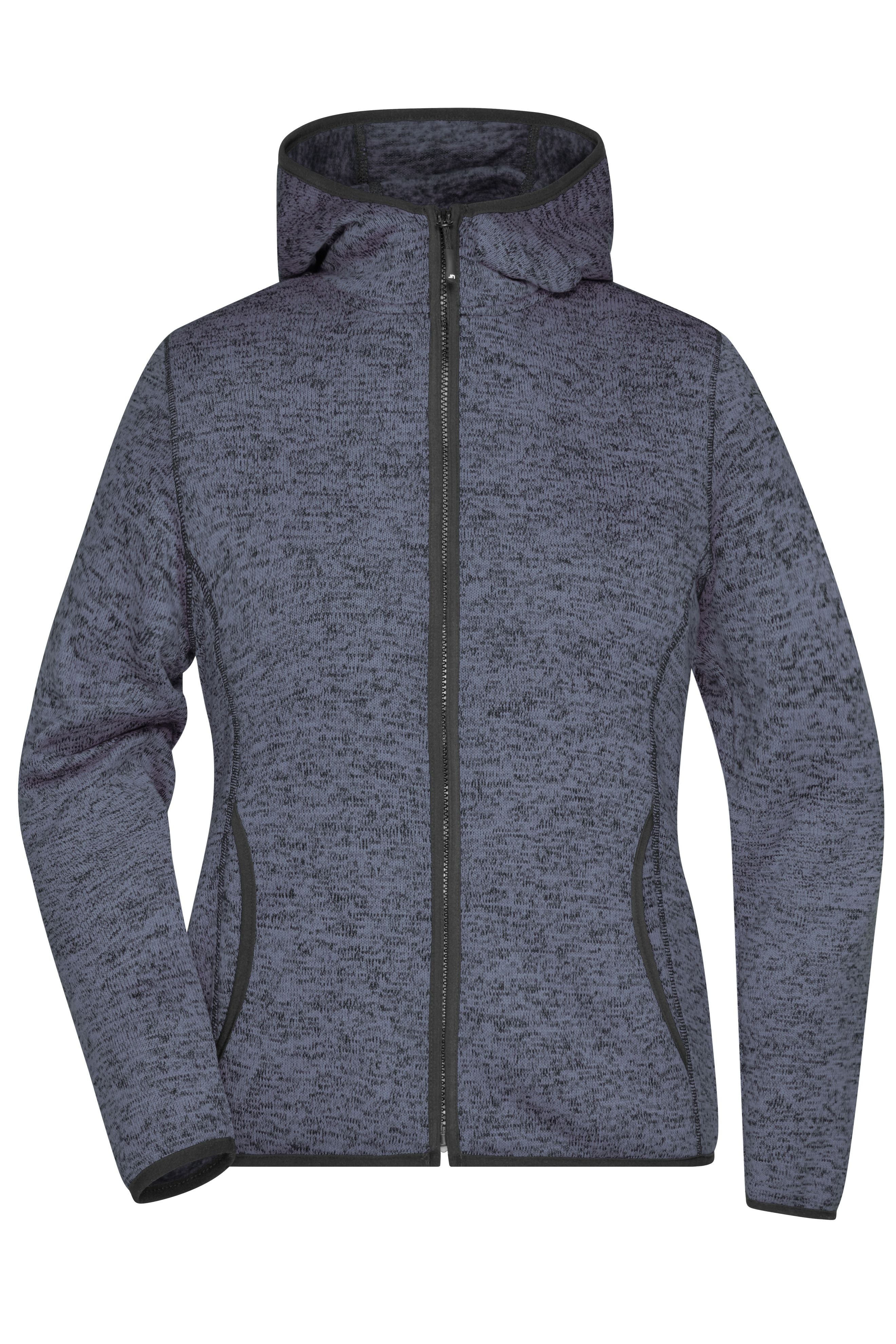 Ladies' Knitted Fleece Hoody