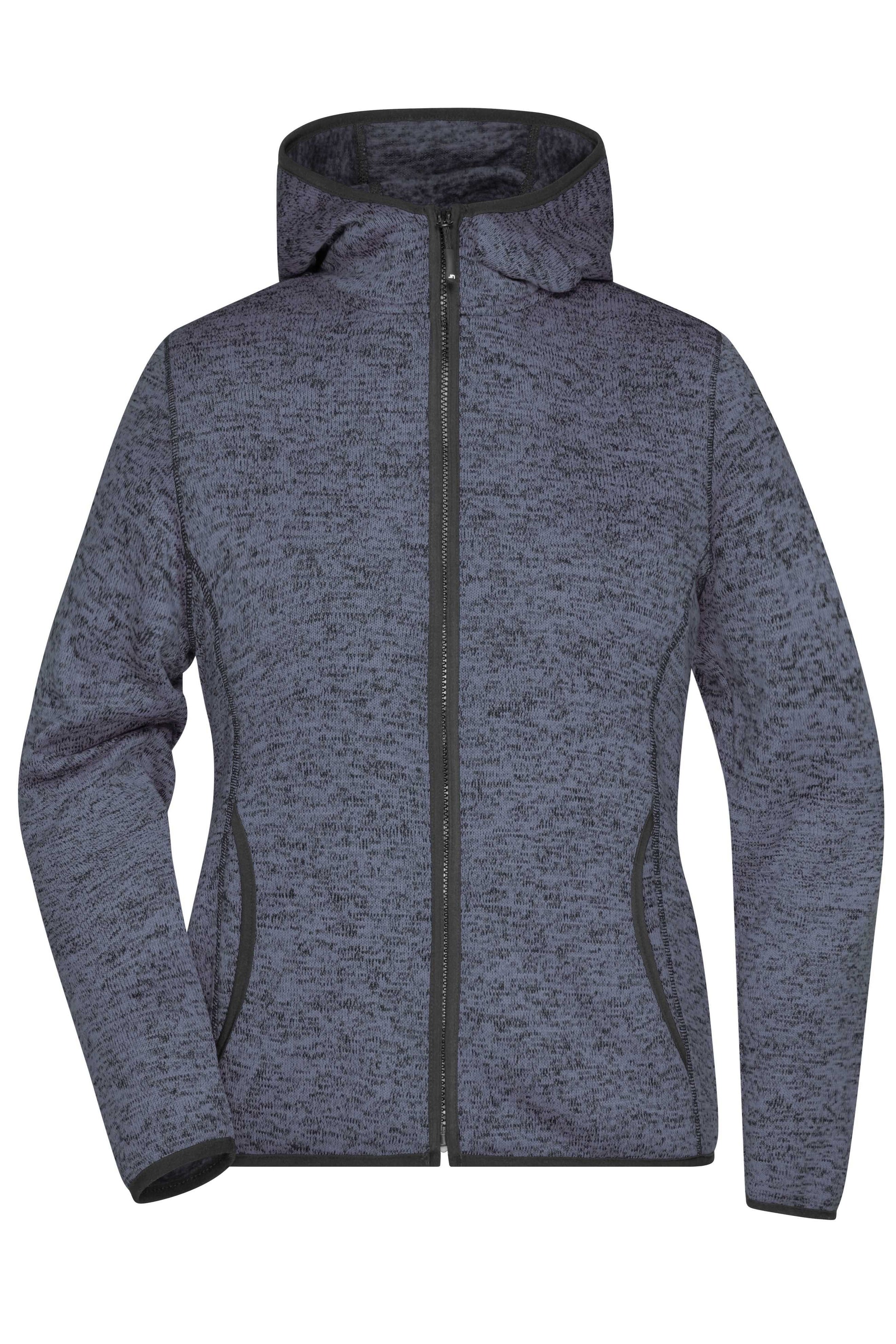 Ladies' Knitted Fleece Hoody