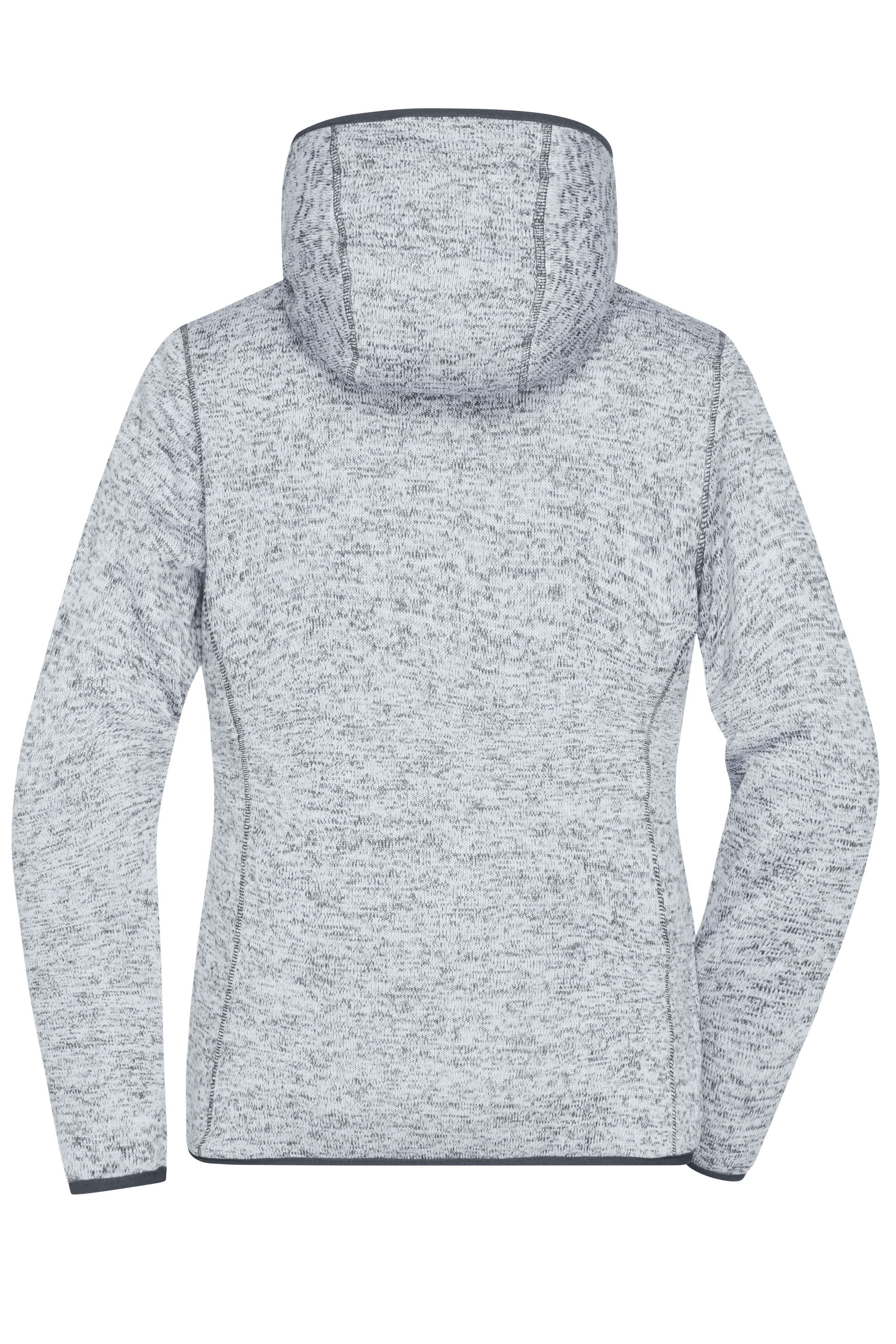 Ladies' Knitted Fleece Hoody
