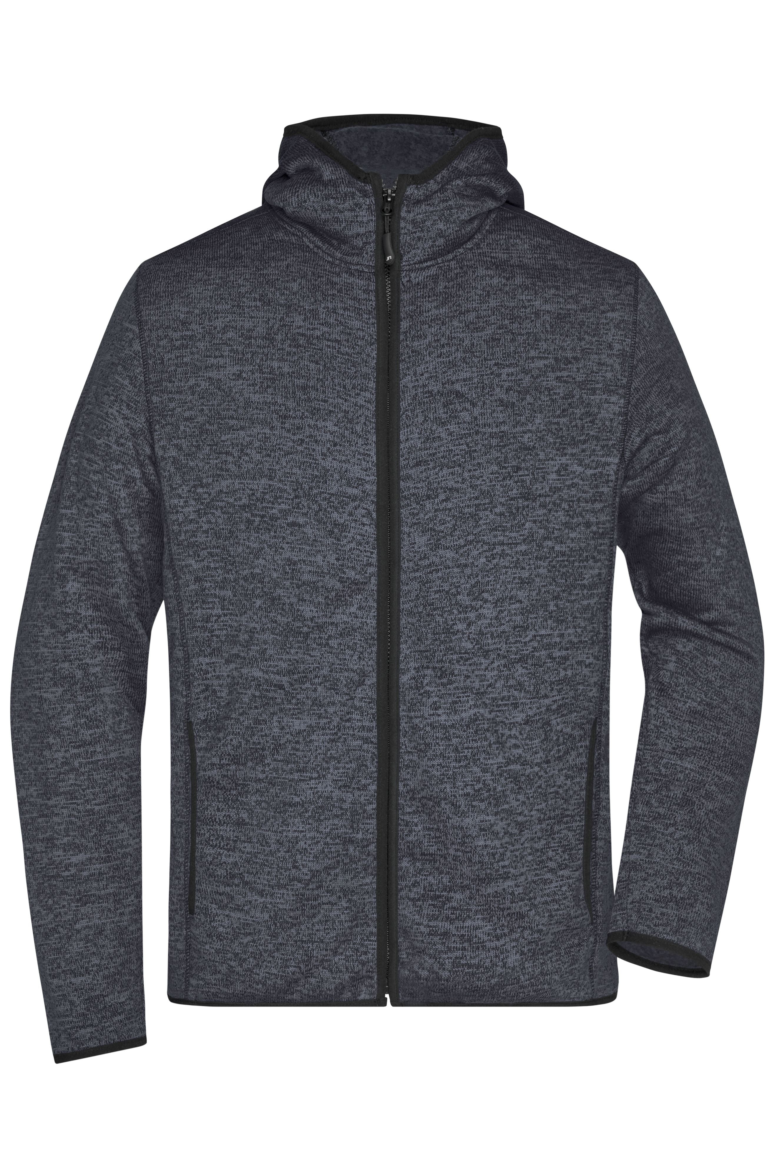 Men's Knitted Fleece Hoody