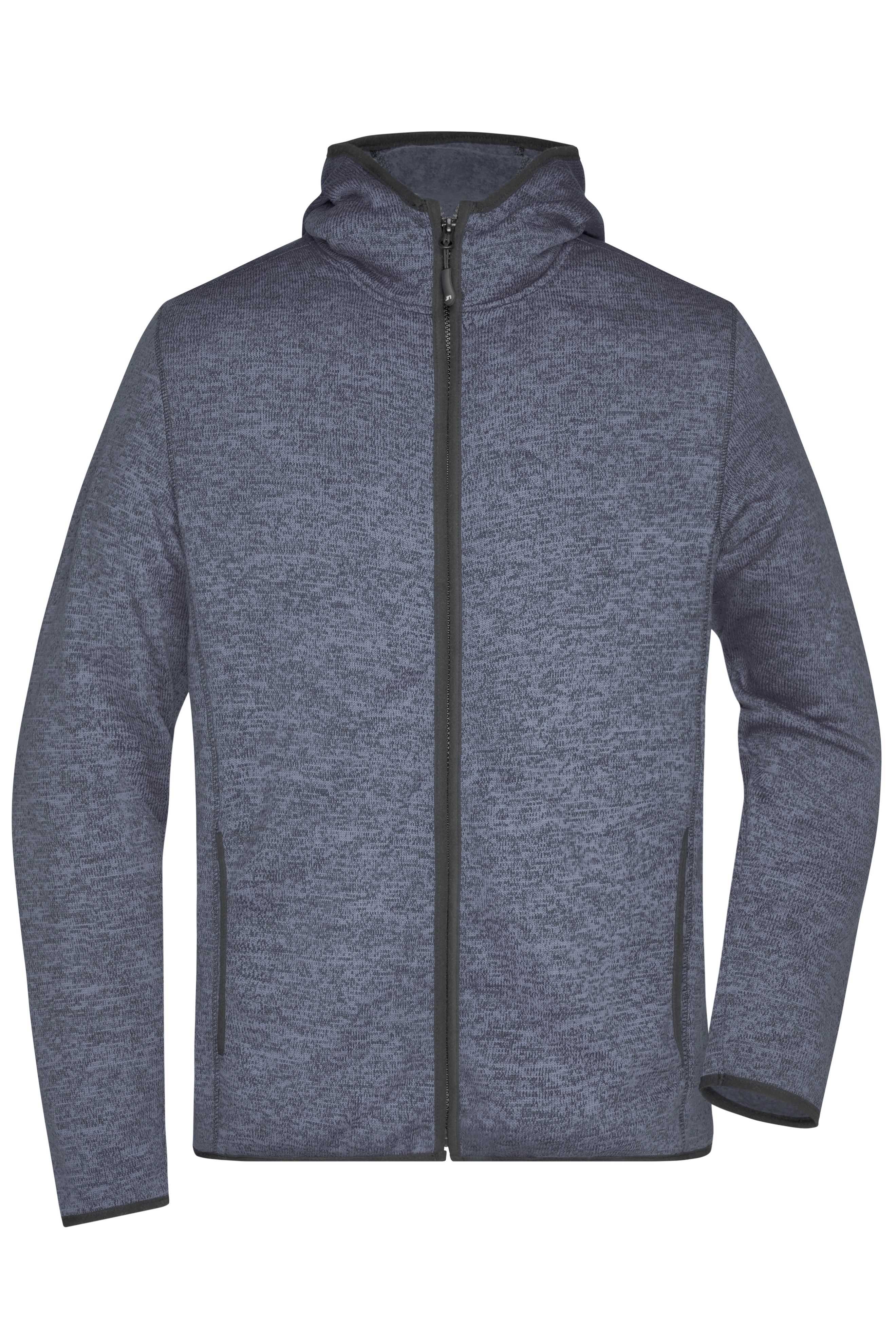 Men's Knitted Fleece Hoody