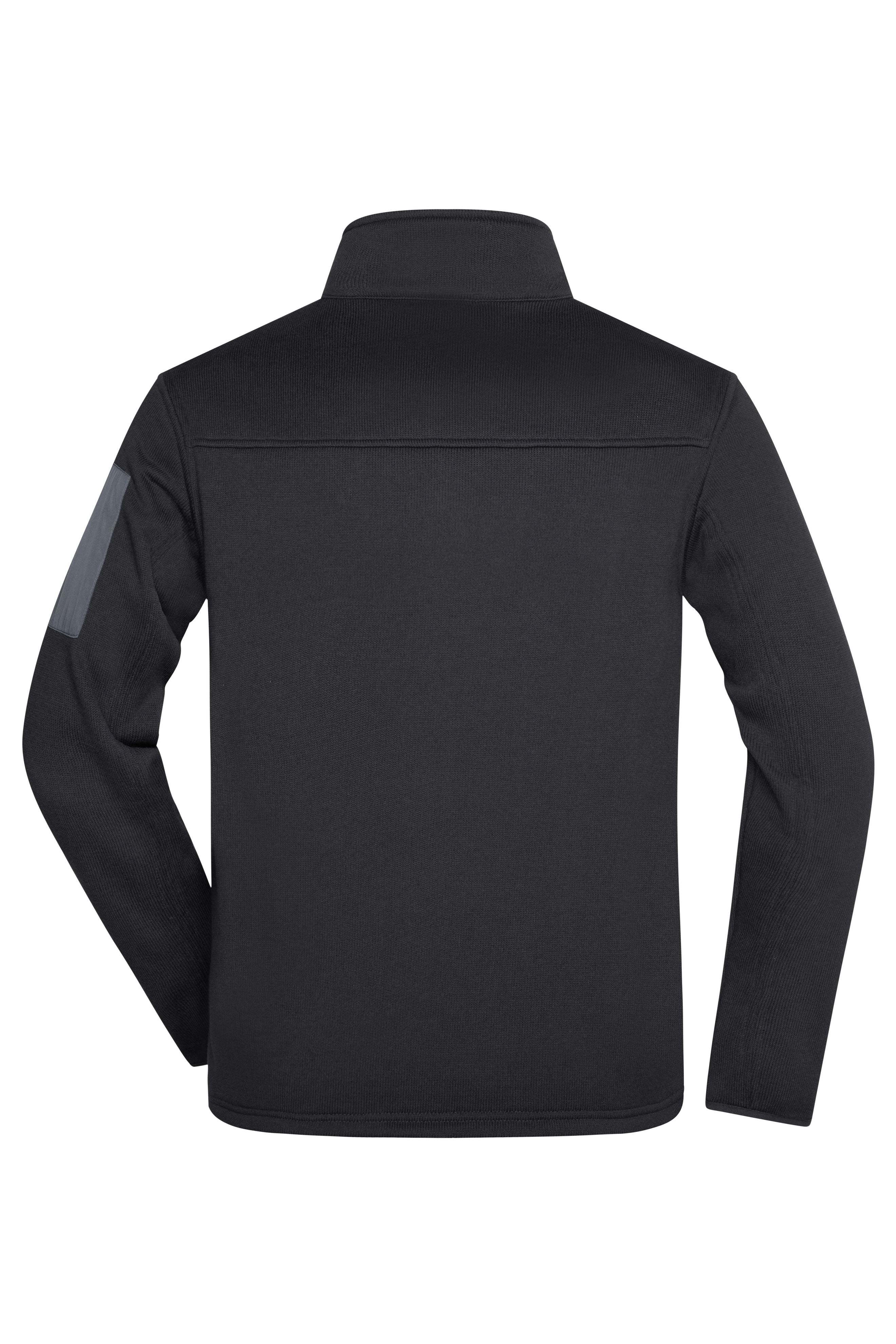 Men's Knitted Fleece Jacket