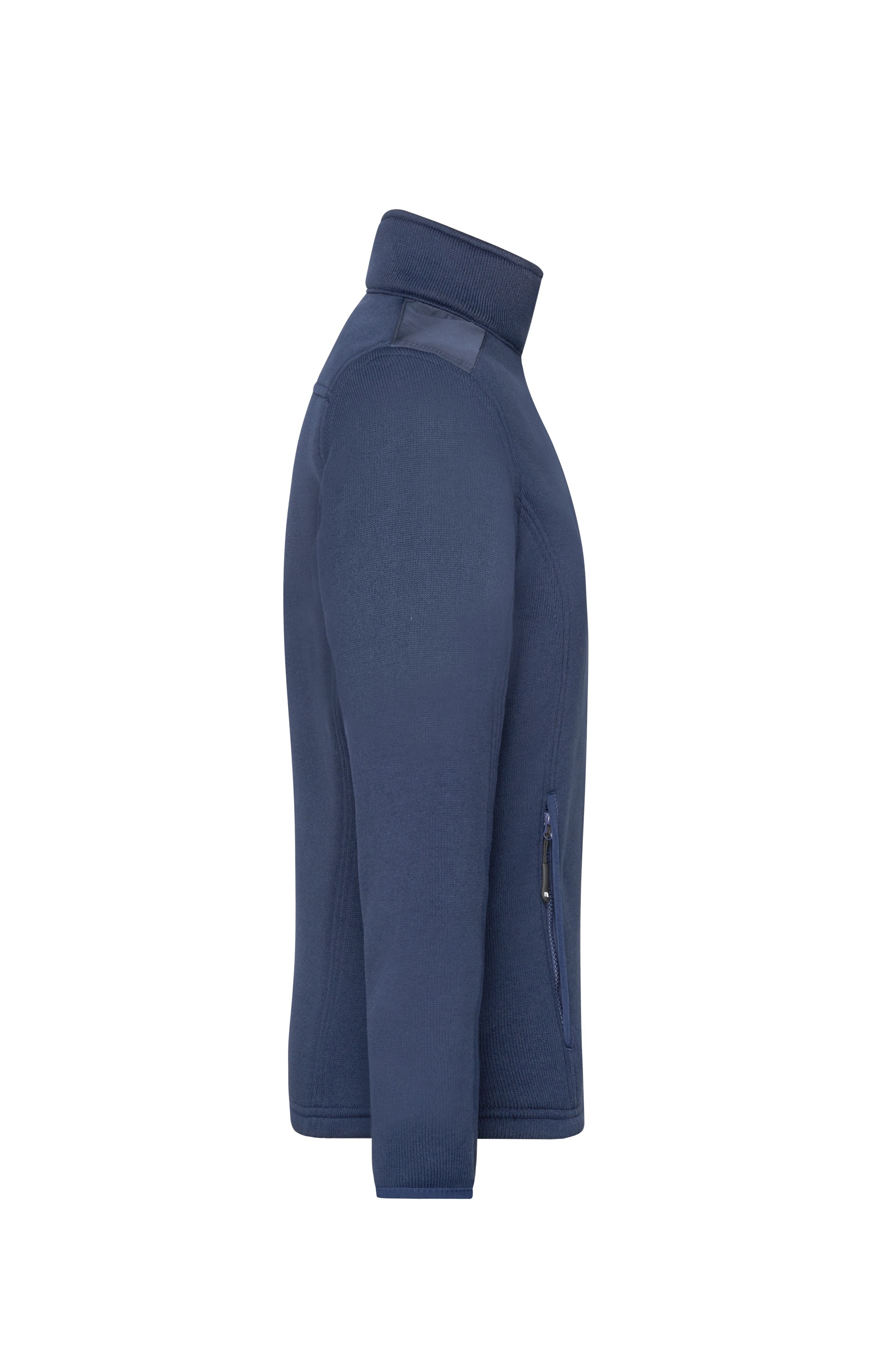 Men's Knitted Fleece Jacket