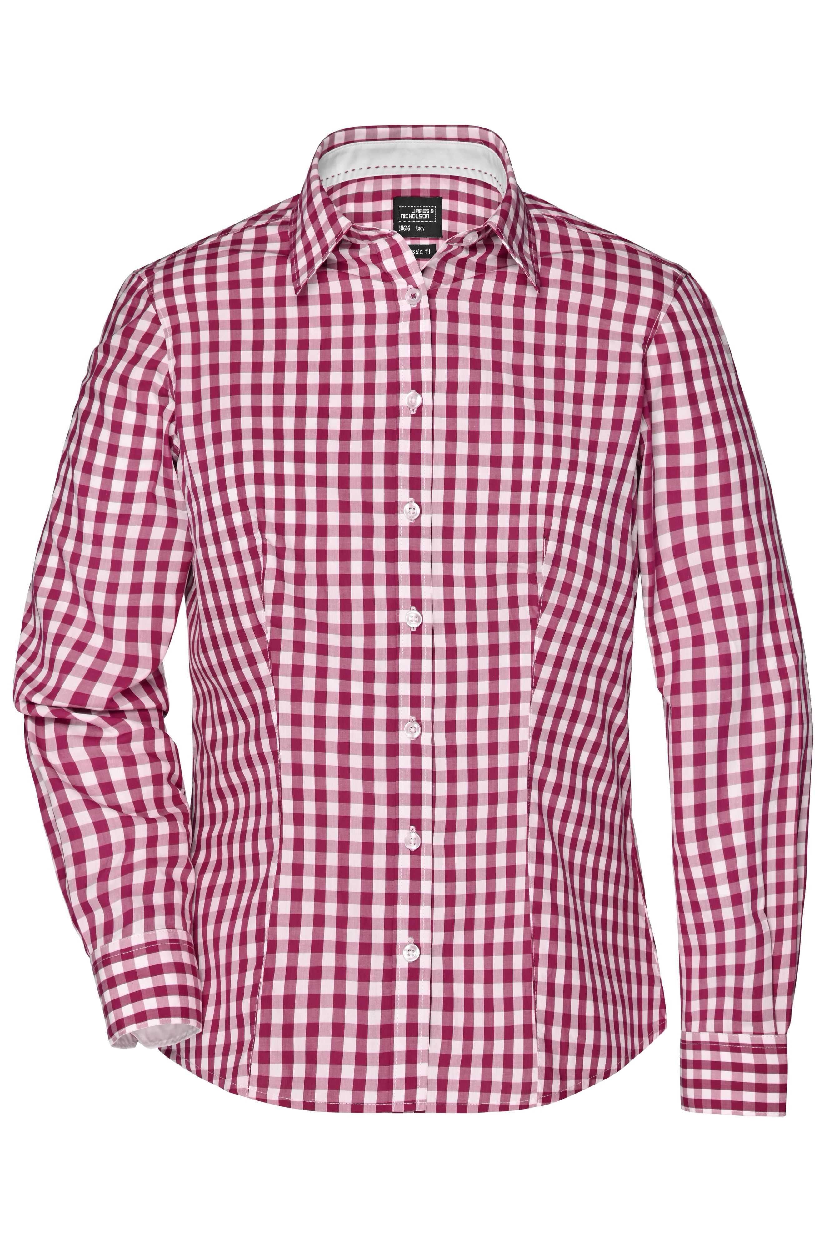 Ladies' Checked Blouse
