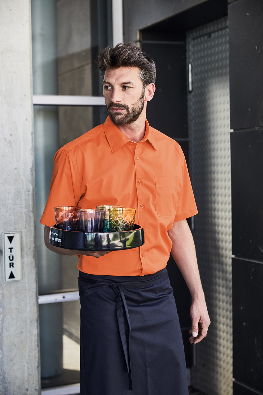 Men's Business Shirt Shortsleeve