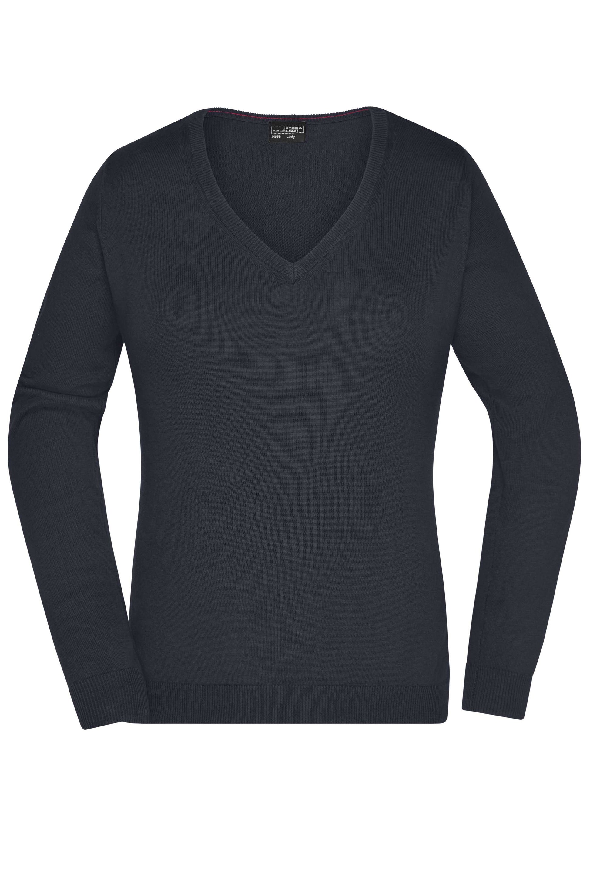 Ladies' V-Neck Pullover