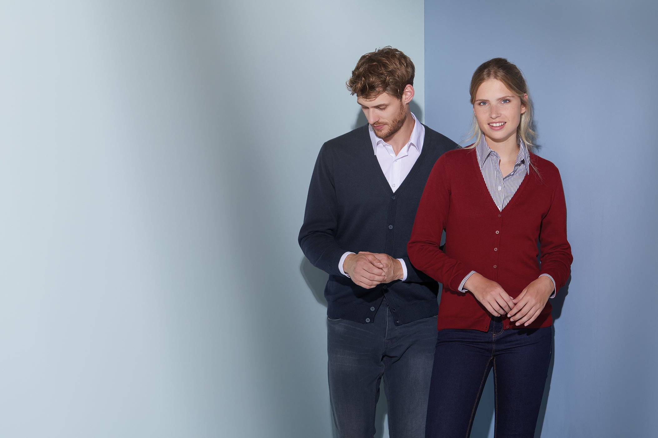 Men's V-Neck Cardigan