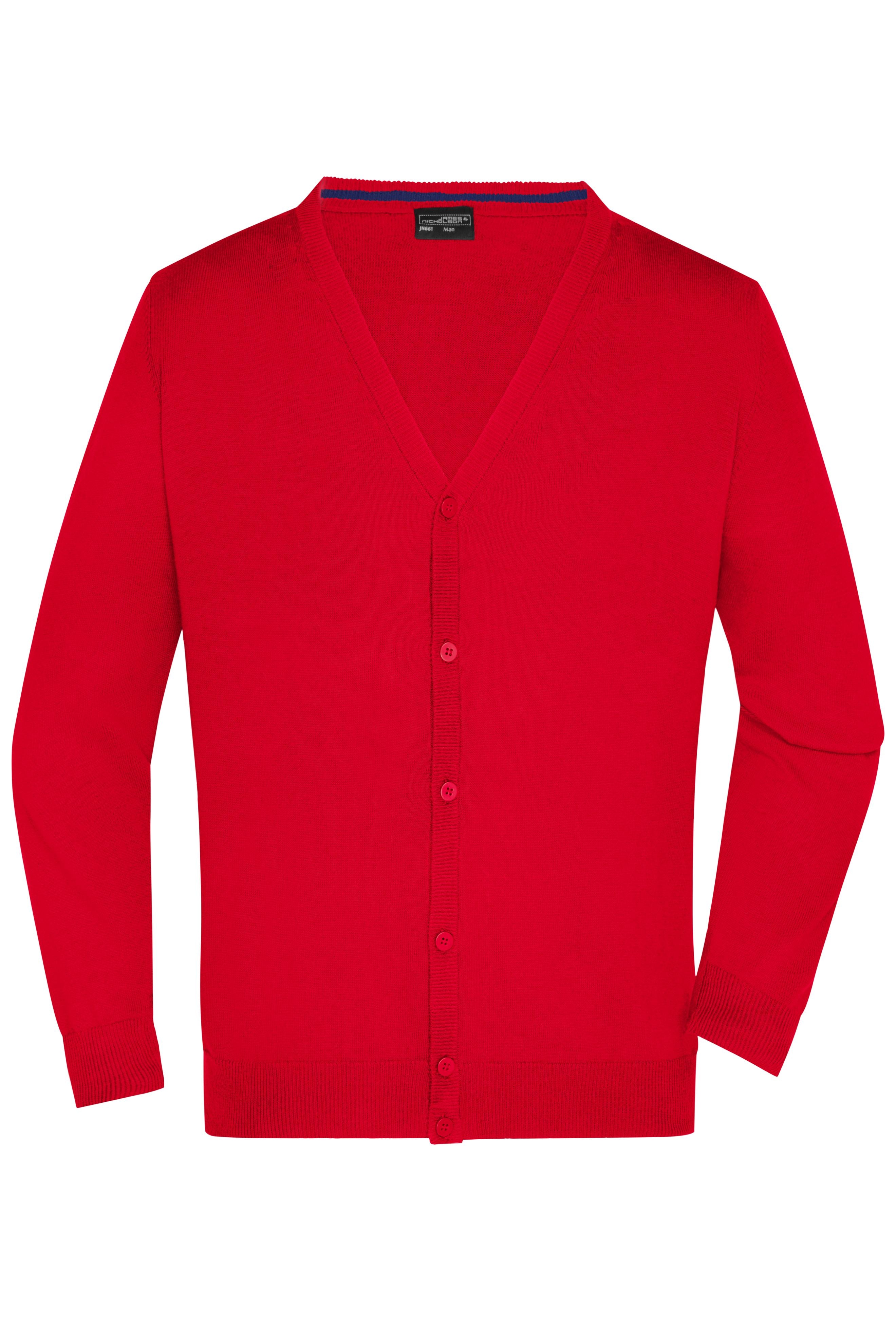 Men's V-Neck Cardigan